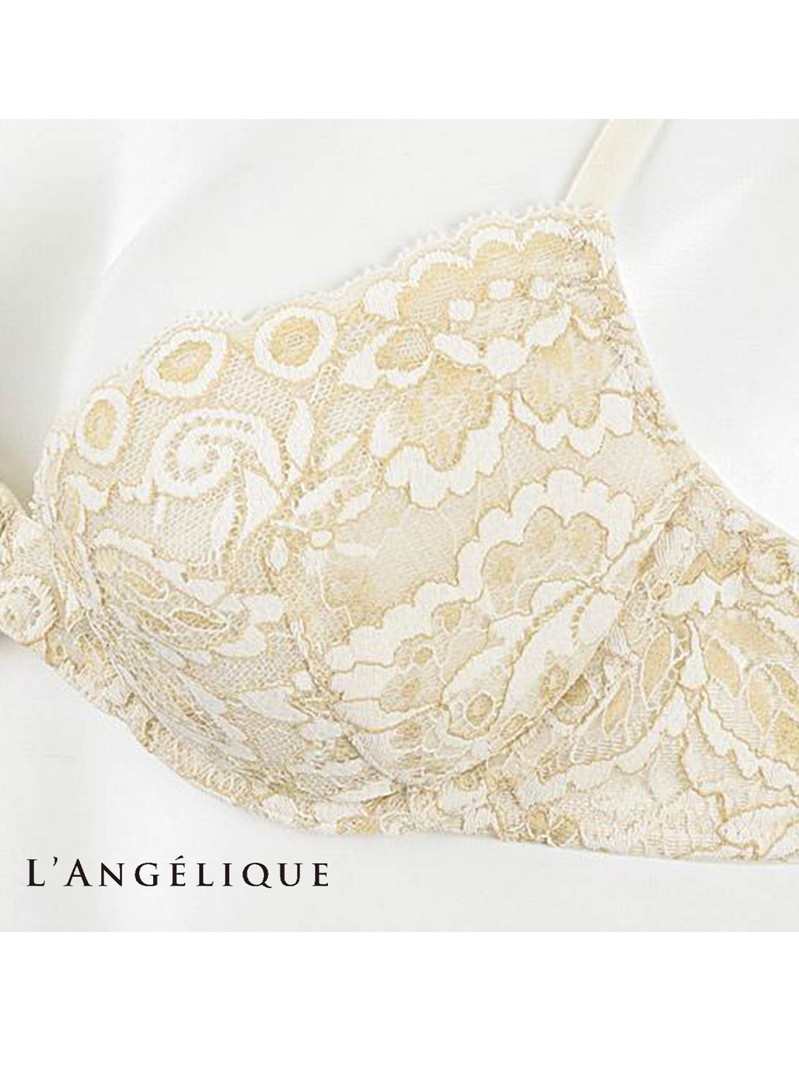 【L'ANGELIQUE】Apollo(アポロ)３/４カップブラジャー単品[LIPA130BC]