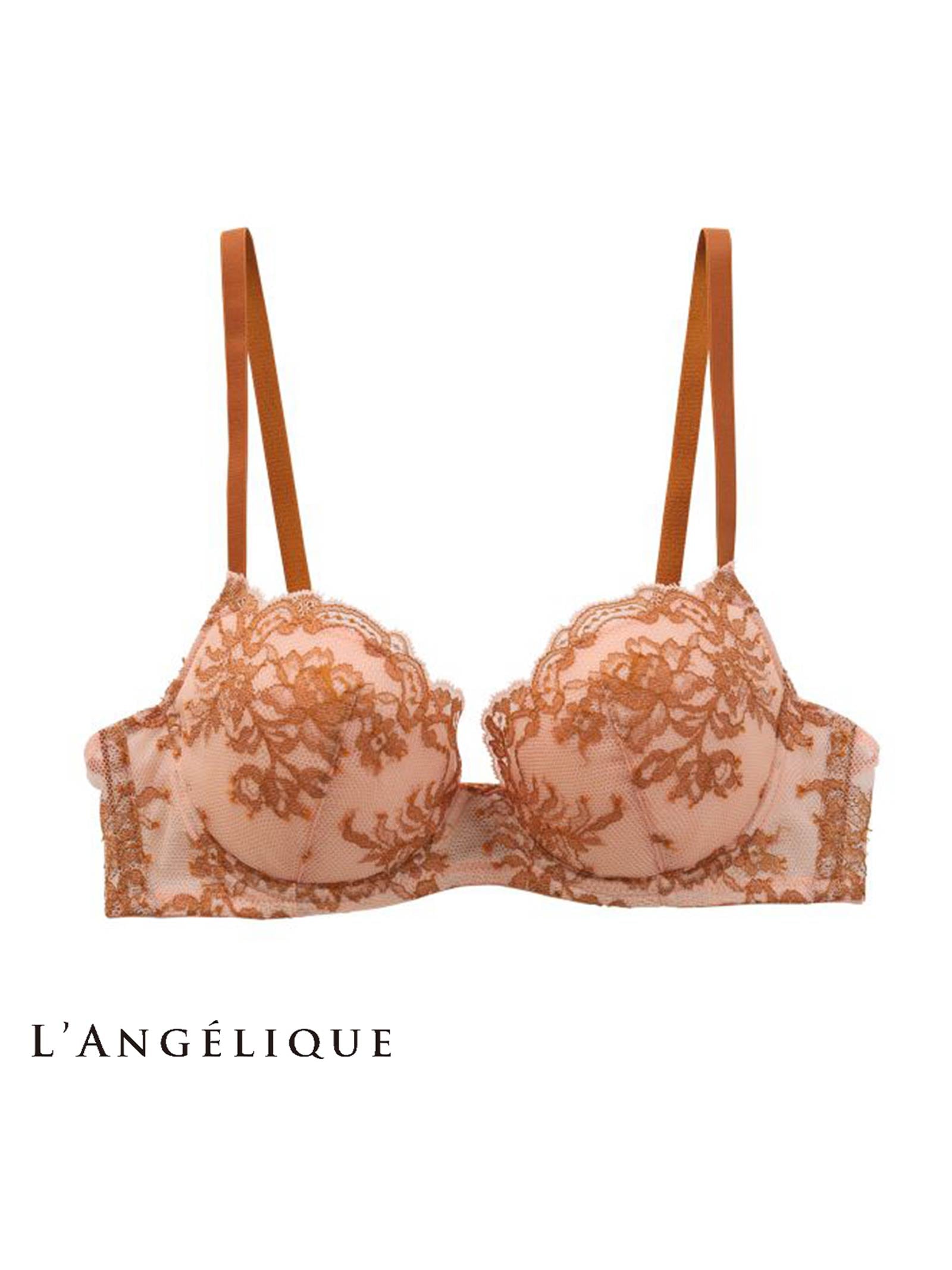 【L'ANGELIQUE】Luz(ルス)3/4カップブラジャー単品[LILA150D]