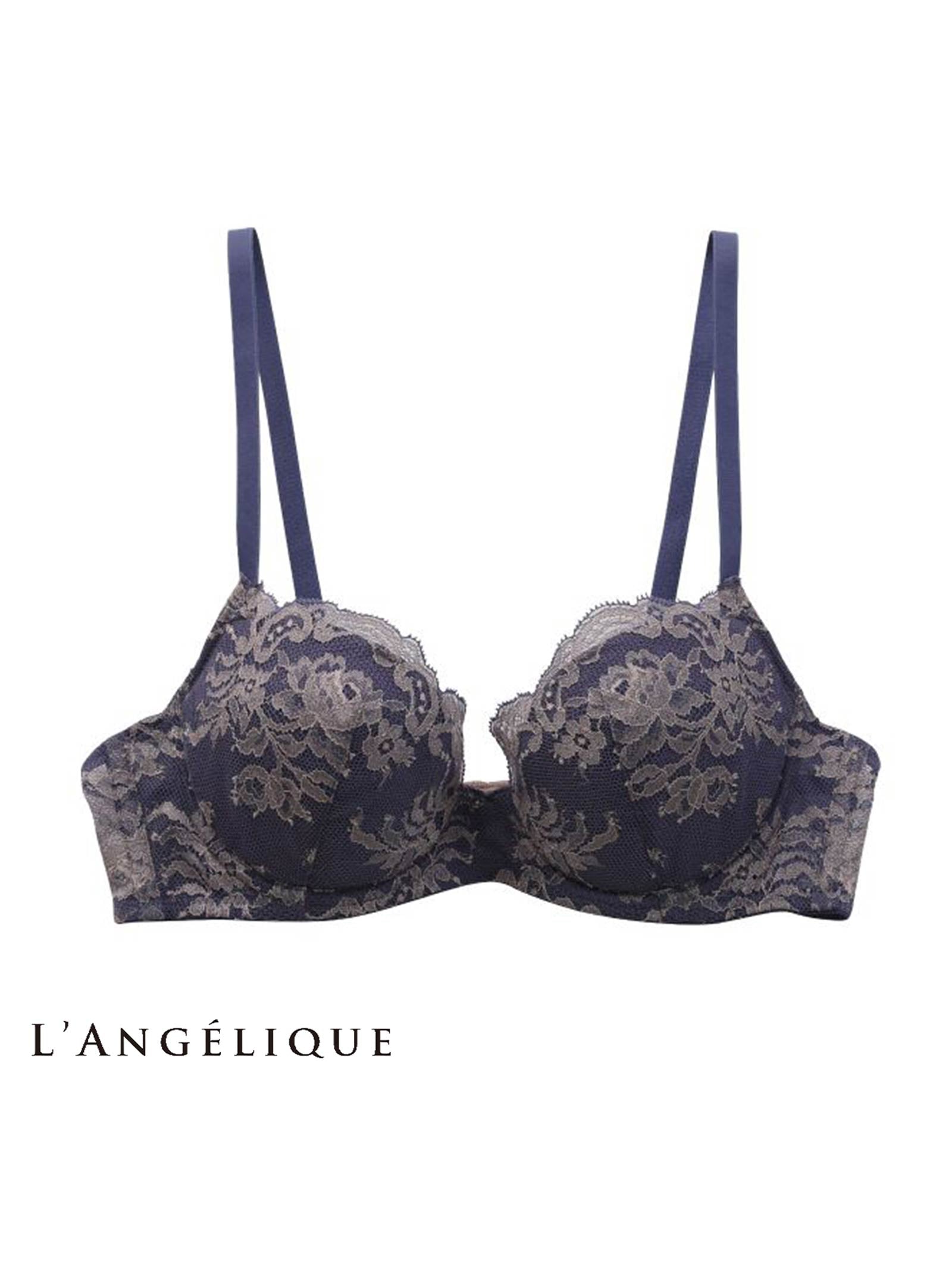 【L'ANGELIQUE】Luz(ルス)3/4カップブラジャー単品[LILA150D]