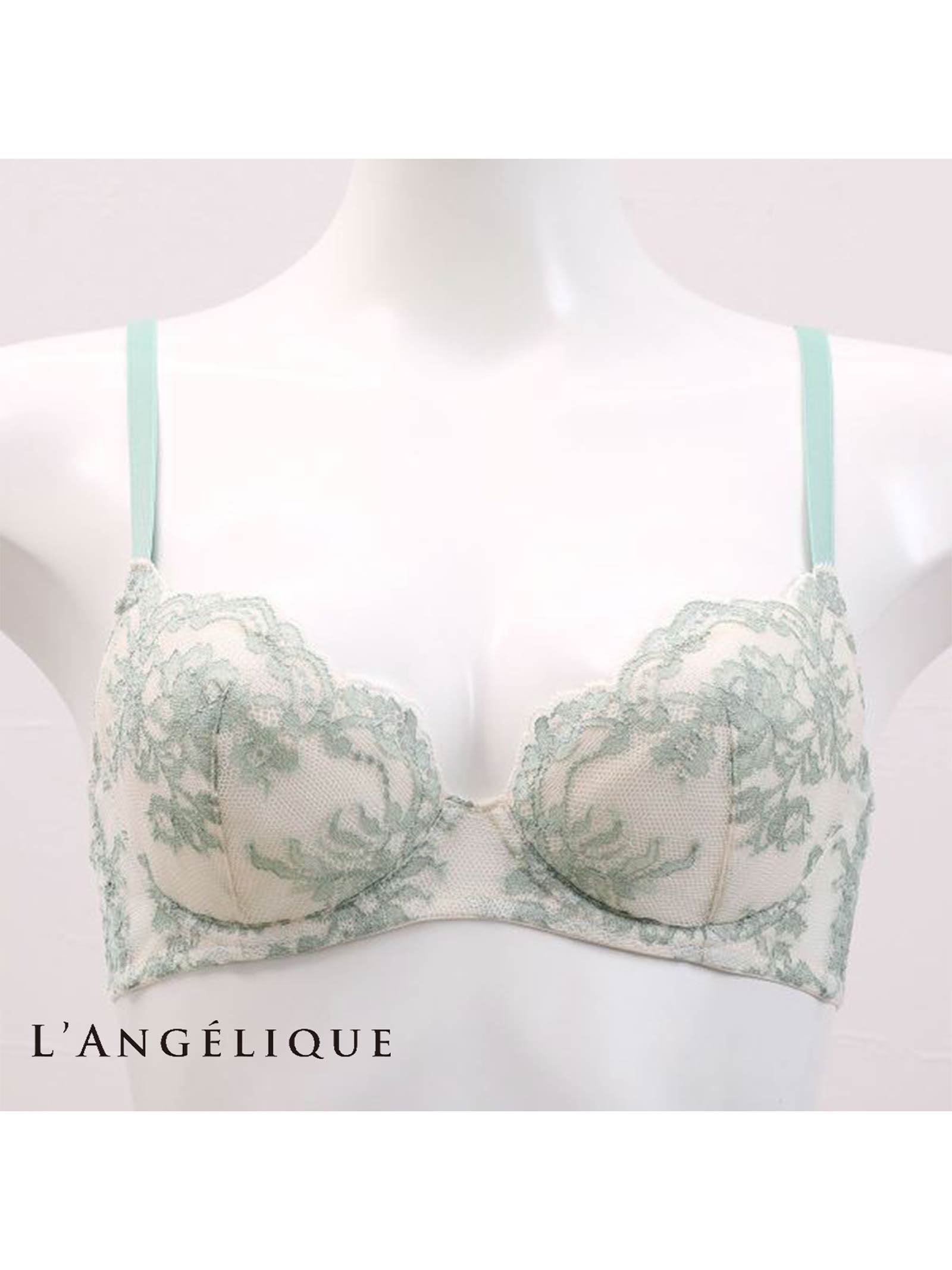 【L'ANGELIQUE】Luz(ルス)3/4カップブラジャー単品[LILA150D]