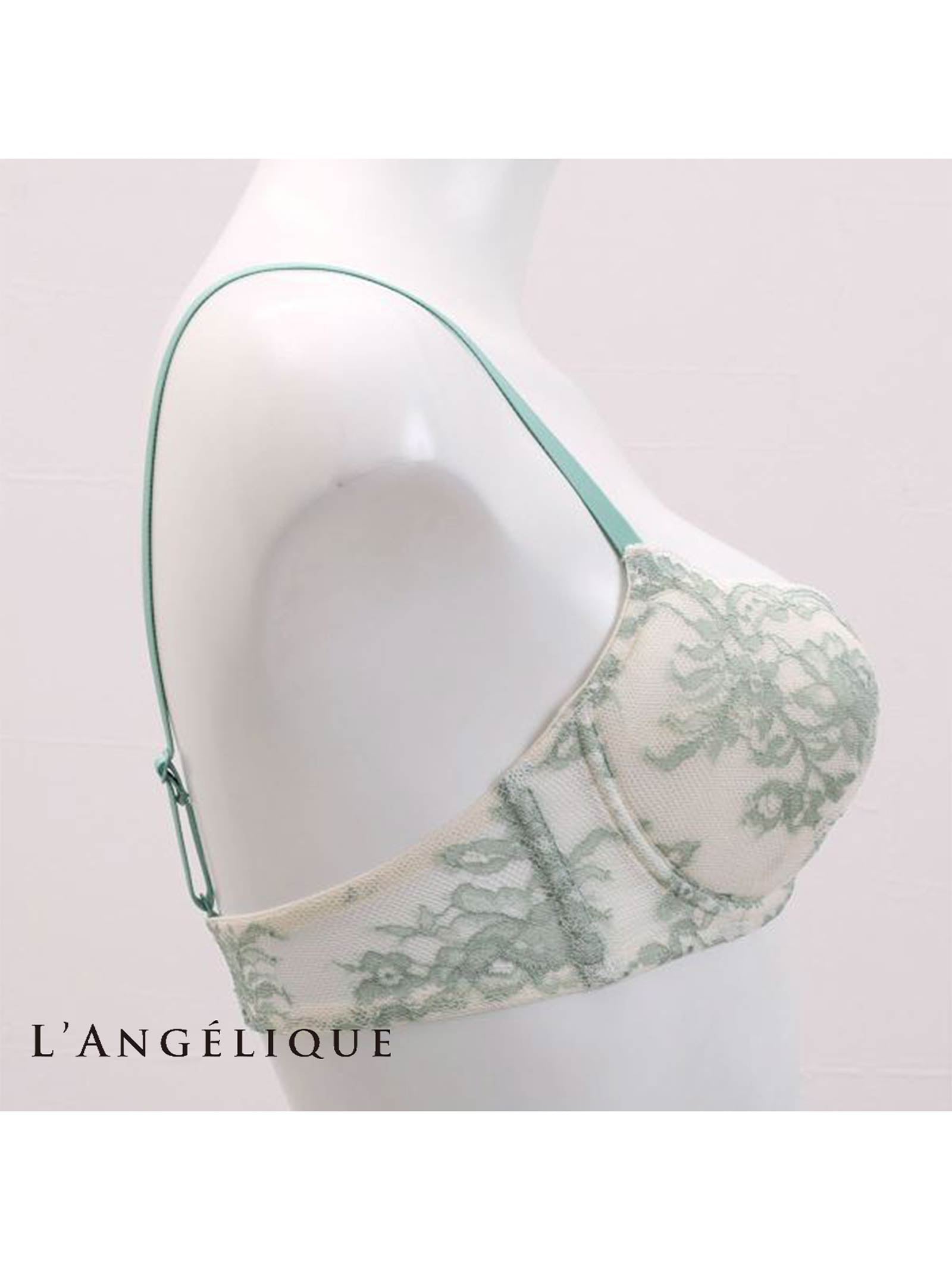 【L'ANGELIQUE】Luz(ルス)3/4カップブラジャー単品[LILA150D]