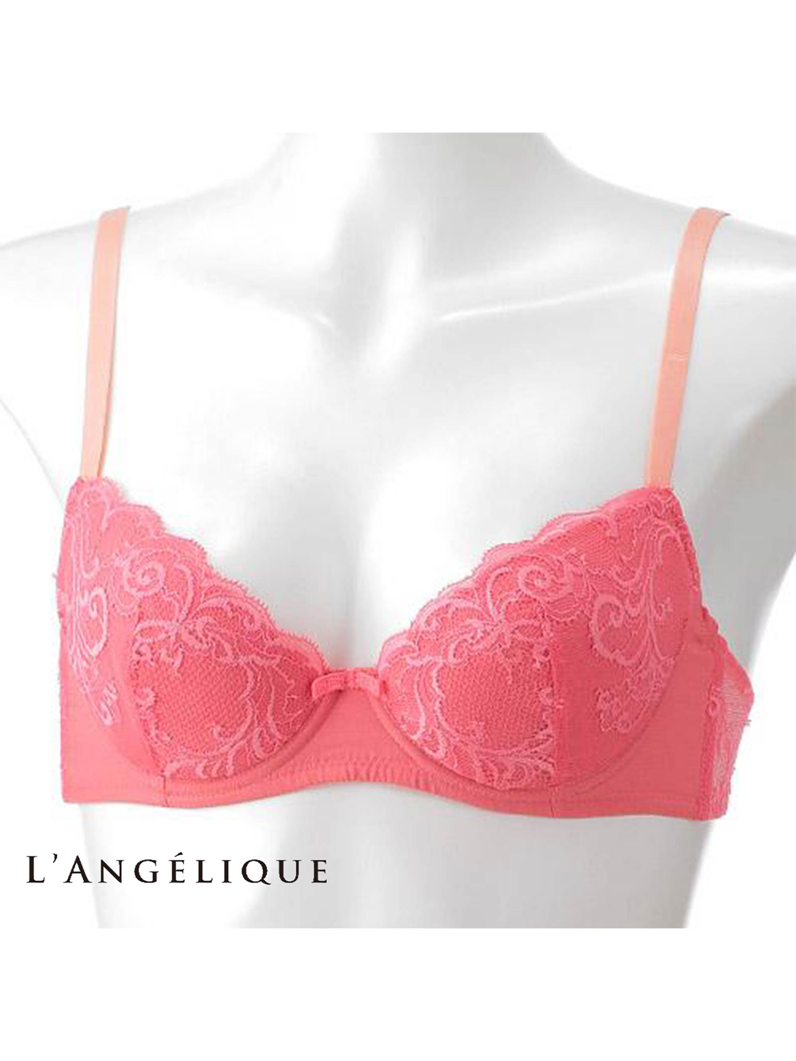 【L'ANGELIQUE】ADRIENNE(アドリエンヌ)３/４カップブラジャー単品[LINA110BC]