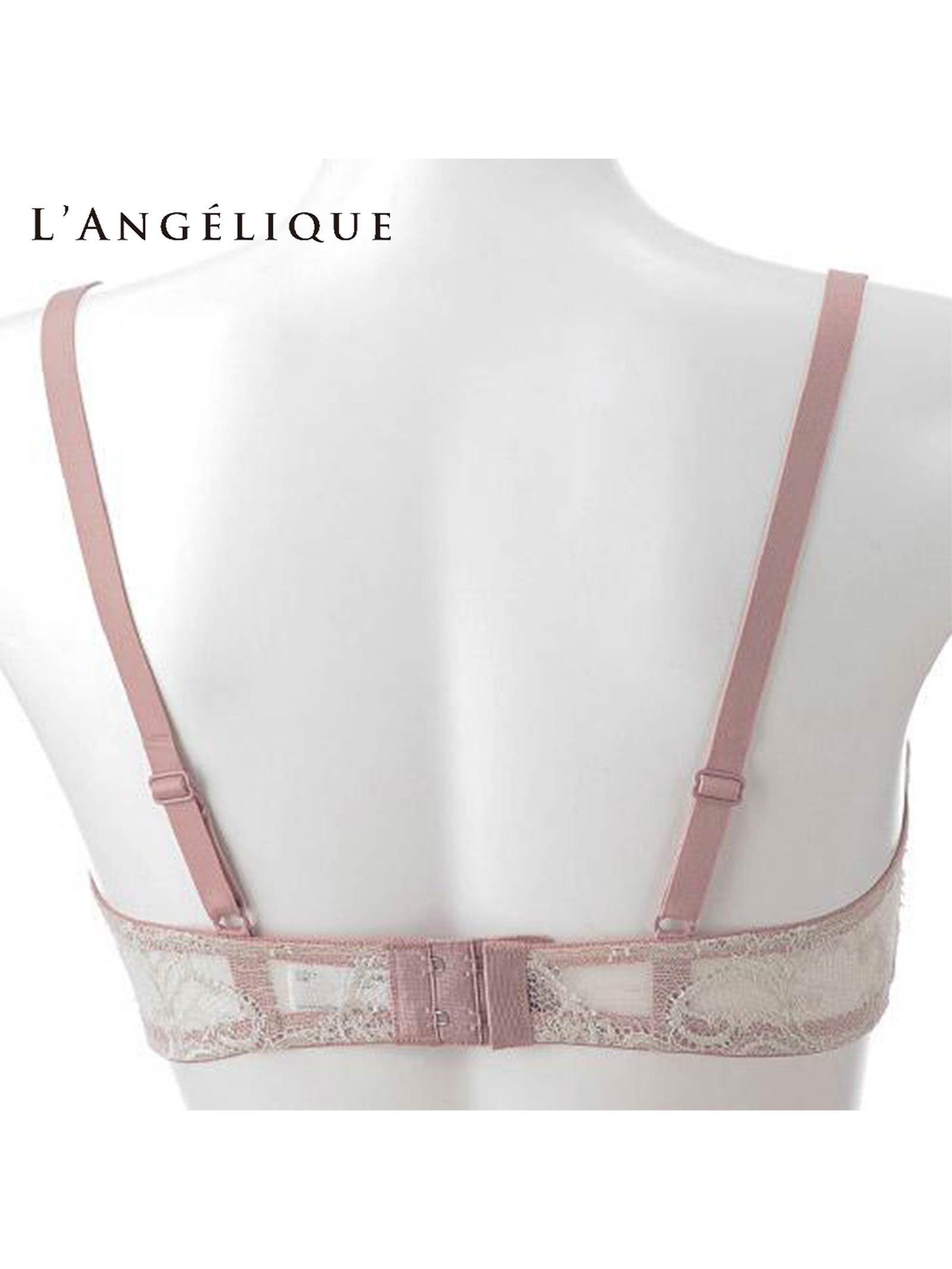 【L'ANGELIQUE】ADRIENNE(アドリエンヌ)３/４カップブラジャー単品[LINA110BC]