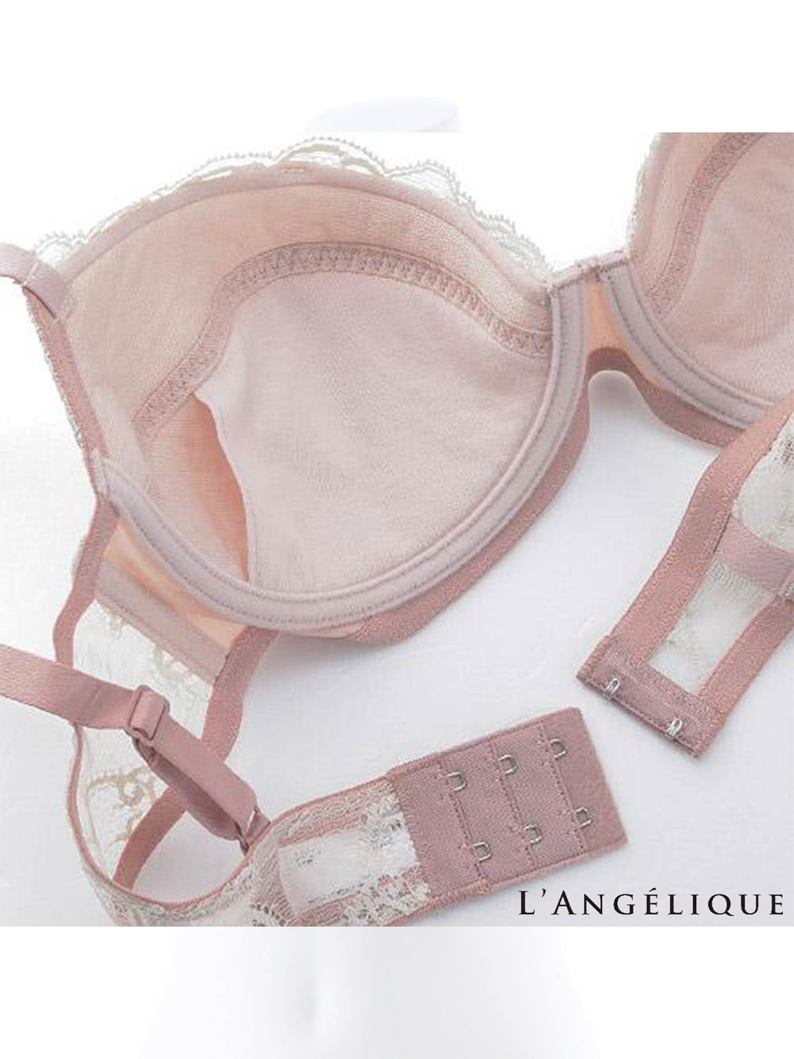 【L'ANGELIQUE】ADRIENNE(アドリエンヌ)３/４カップブラジャー単品[LINA110BC]