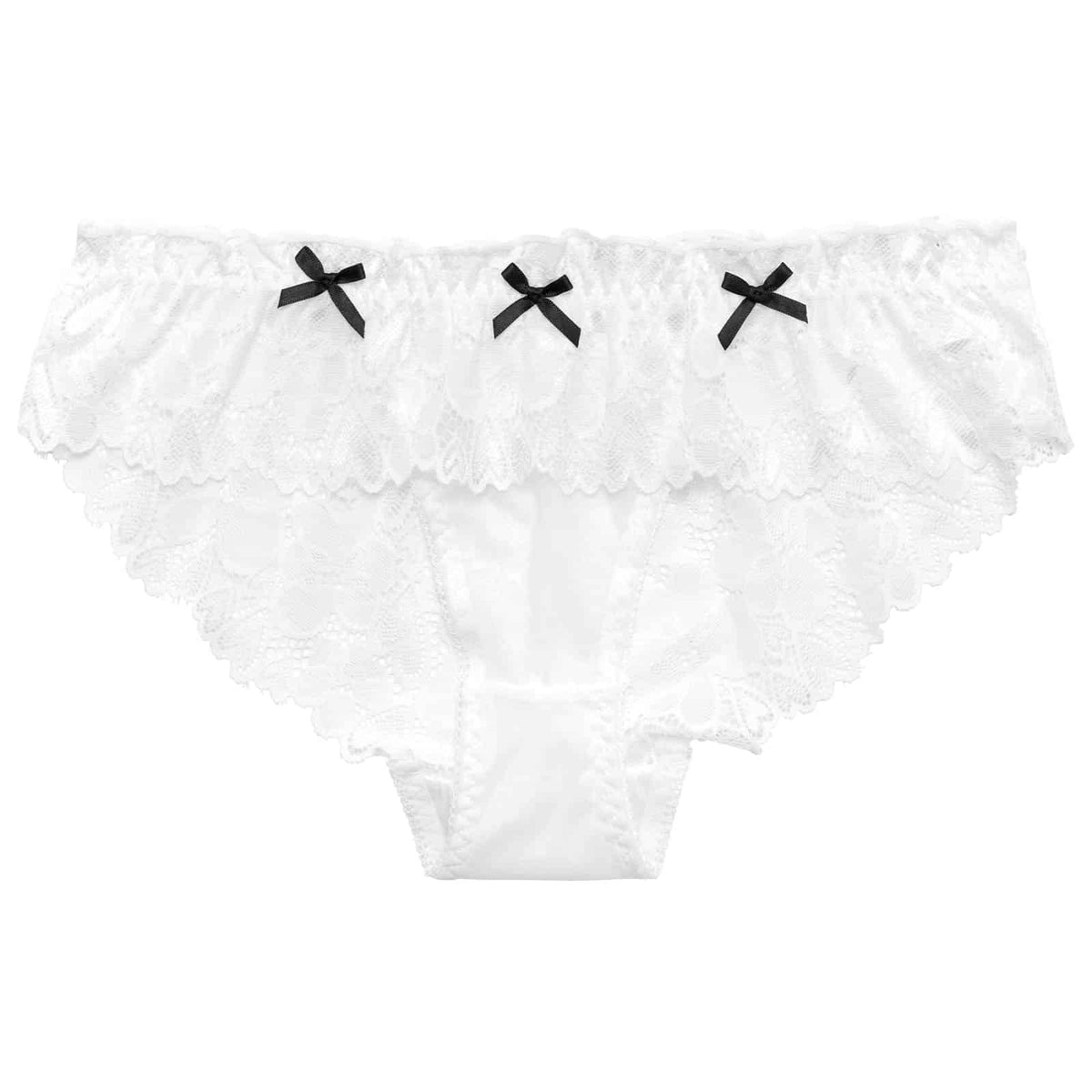 9/25新作!スウィートリボンレースフルバックショーツ単品