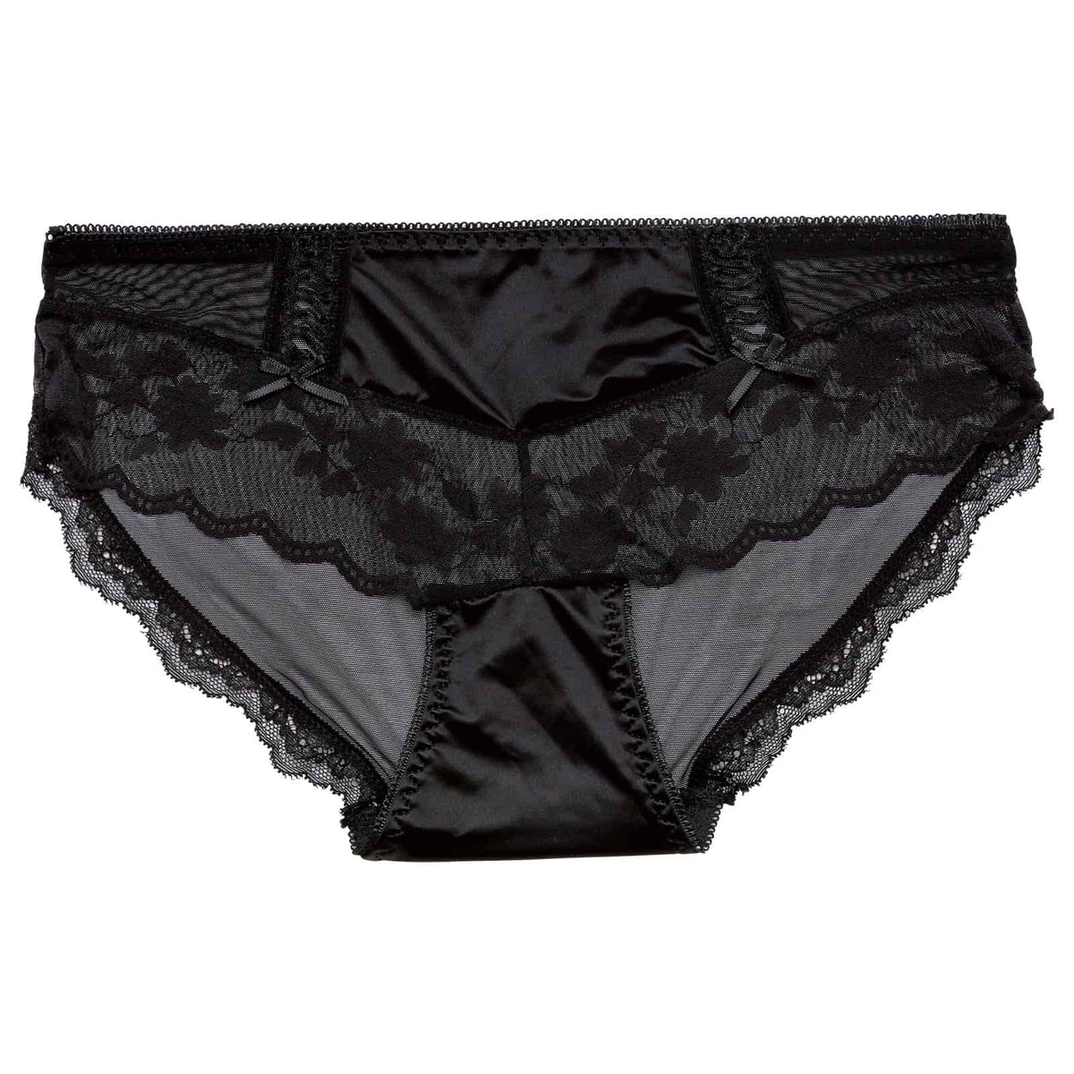 9/16新作!シースルーフラワースピンドルフルバックショーツ単品
