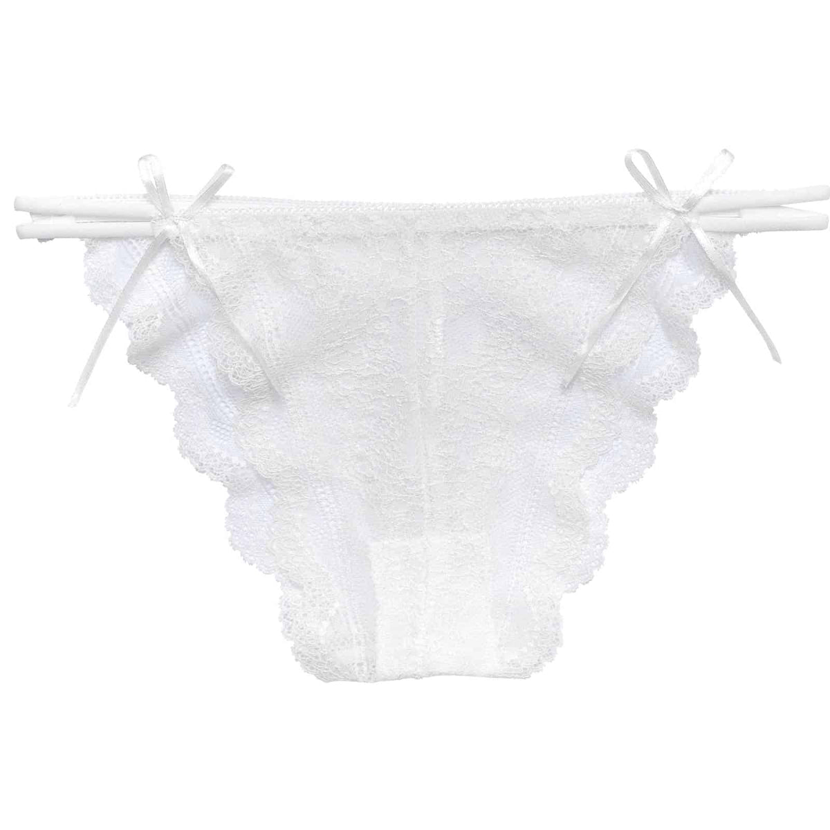 9/23新作!ストリングリボンレースハーフバックショーツ単品