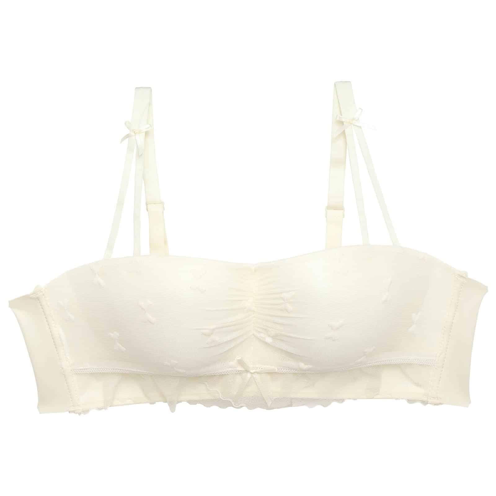 10/14新作!リボンシアーフリルブラジャー単品
