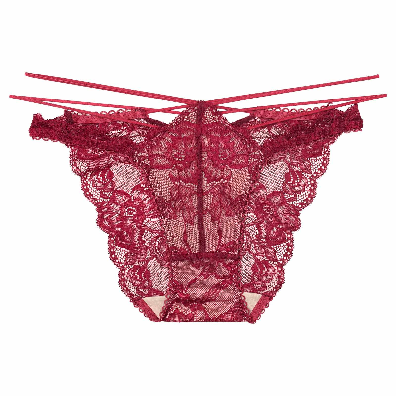 【Reinest】ラビリンスコードレースバック透け選べるショーツ[おそろいショーツ]