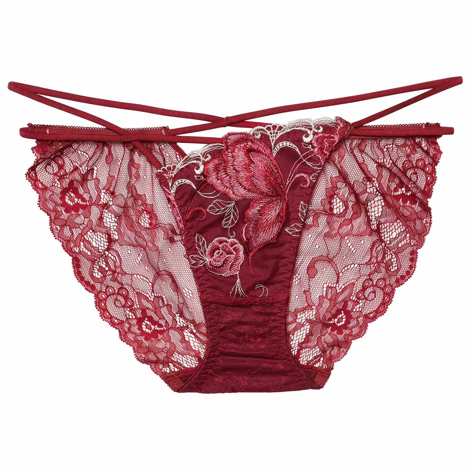 12/12新作!【Reinest】バタフリークロスアップバック透け選べるショーツ[おそろいショーツ]