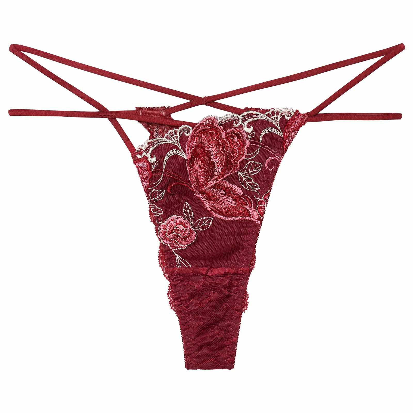 12/12新作!【Reinest】バタフリークロスアップバック透け選べるショーツ[おそろいショーツ]