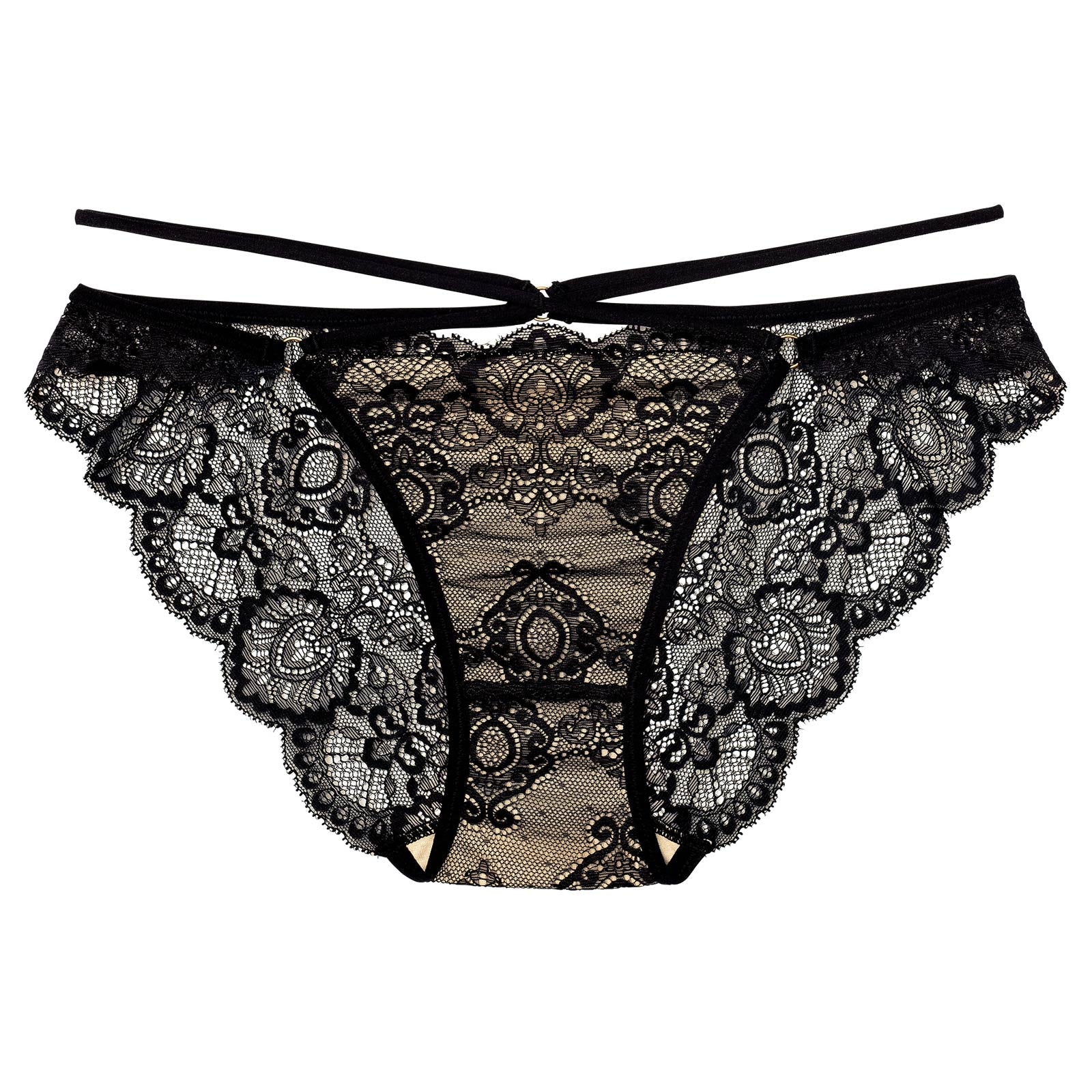 【Reinest】グラマラスホールレーシィバック透け選べるショーツ[おそろいショーツ]