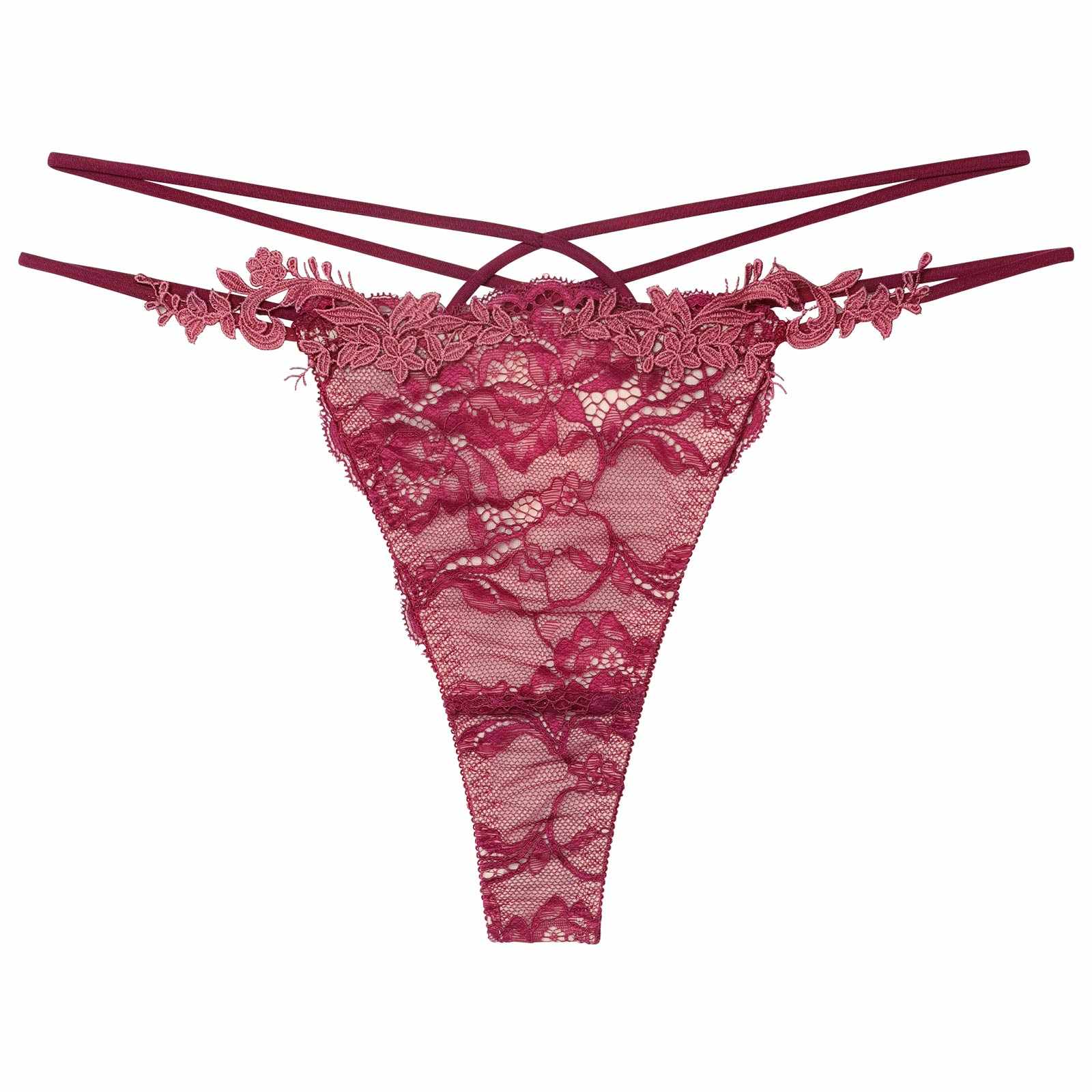 11/12新作!【Reinest】ロイヤルブルームレースバック透け選べるショーツ[おそろいショーツ]