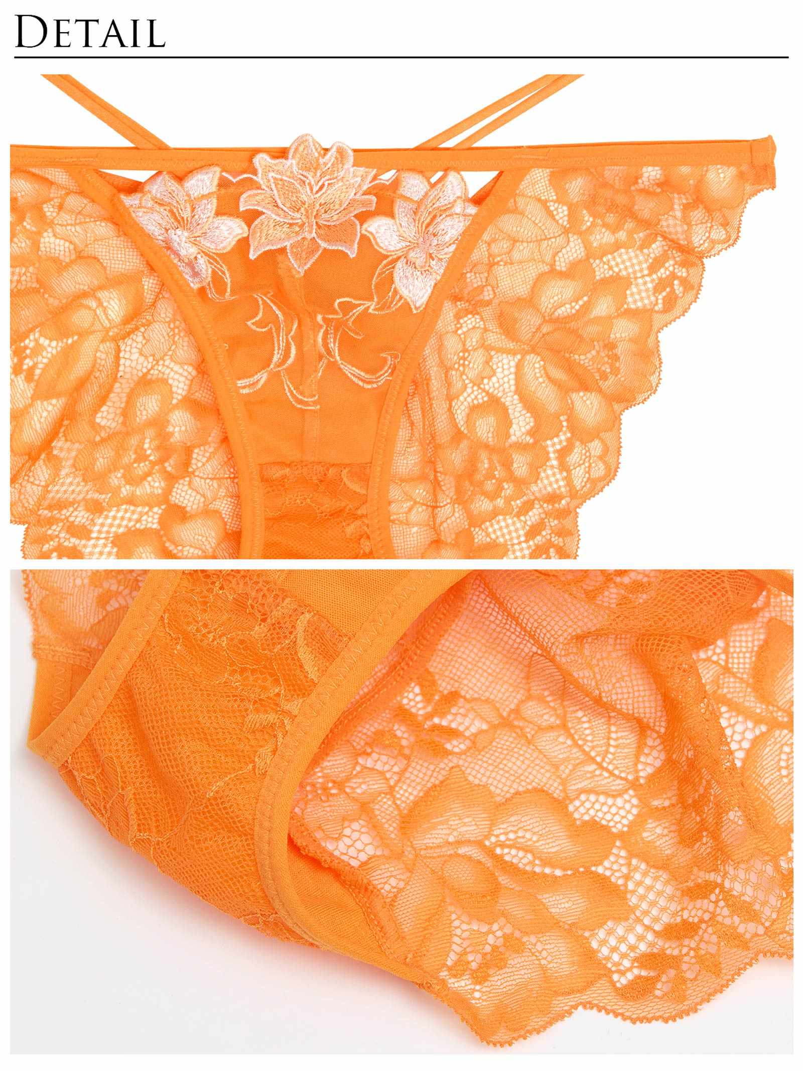 6/6新作!!【永尾まりや着用】【Reinest】リュクスブライトペタルブラジャー&バック透けフルバックショーツ