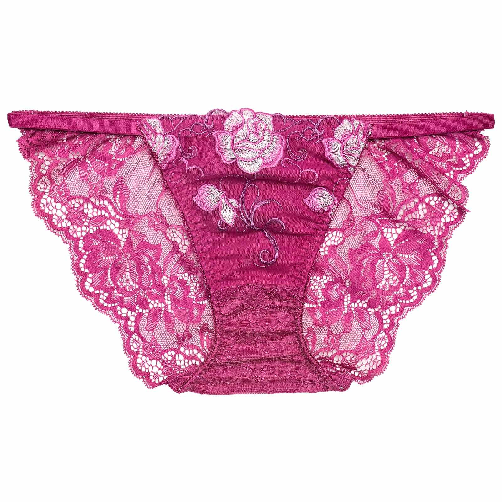 4/17新作!【Reinest】リュクスローズエンブロイダリーバック透け選べるショーツ[おそろいショーツ]