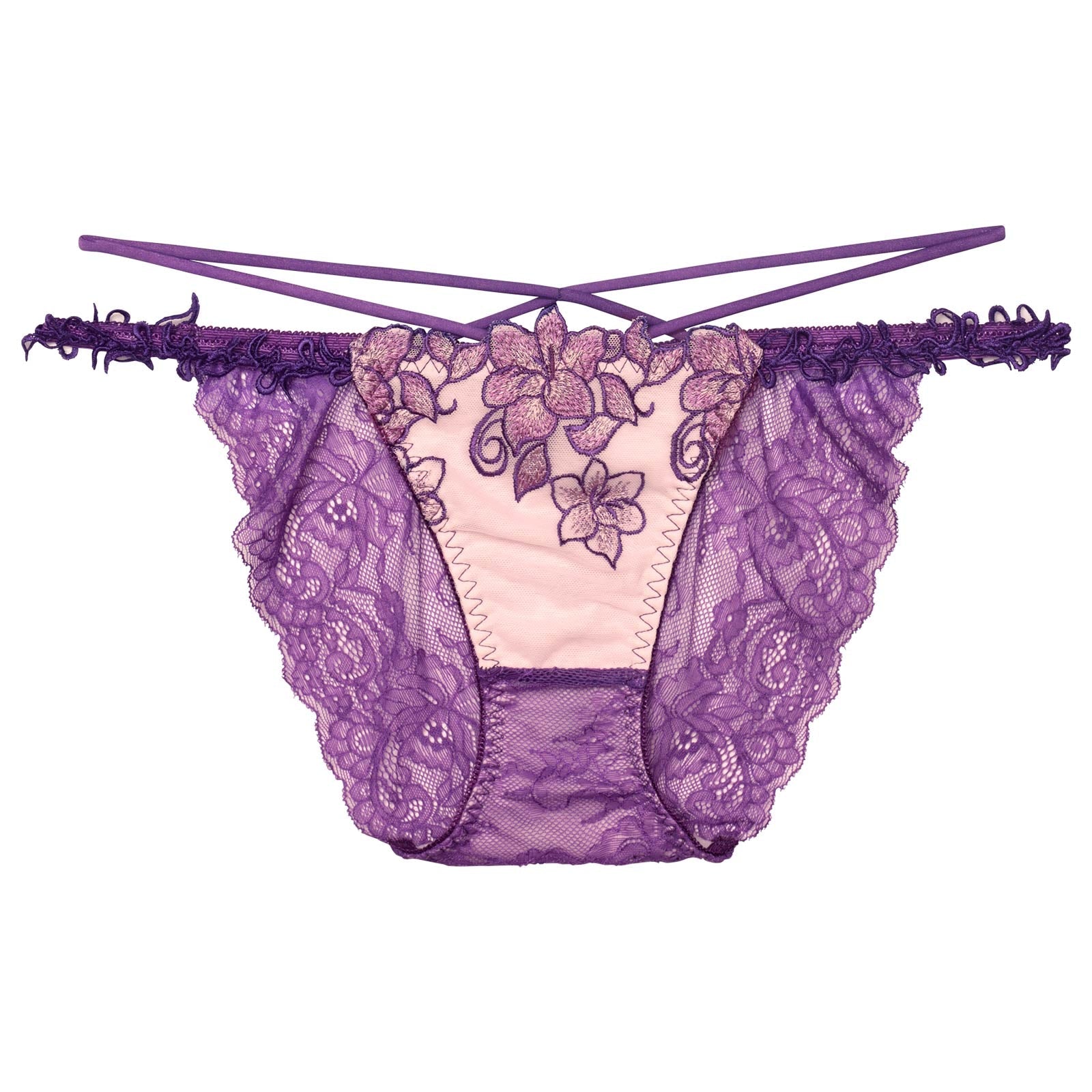 【Reinest】エトワールアマリリスバック透け選べるショーツ[おそろいショーツ]