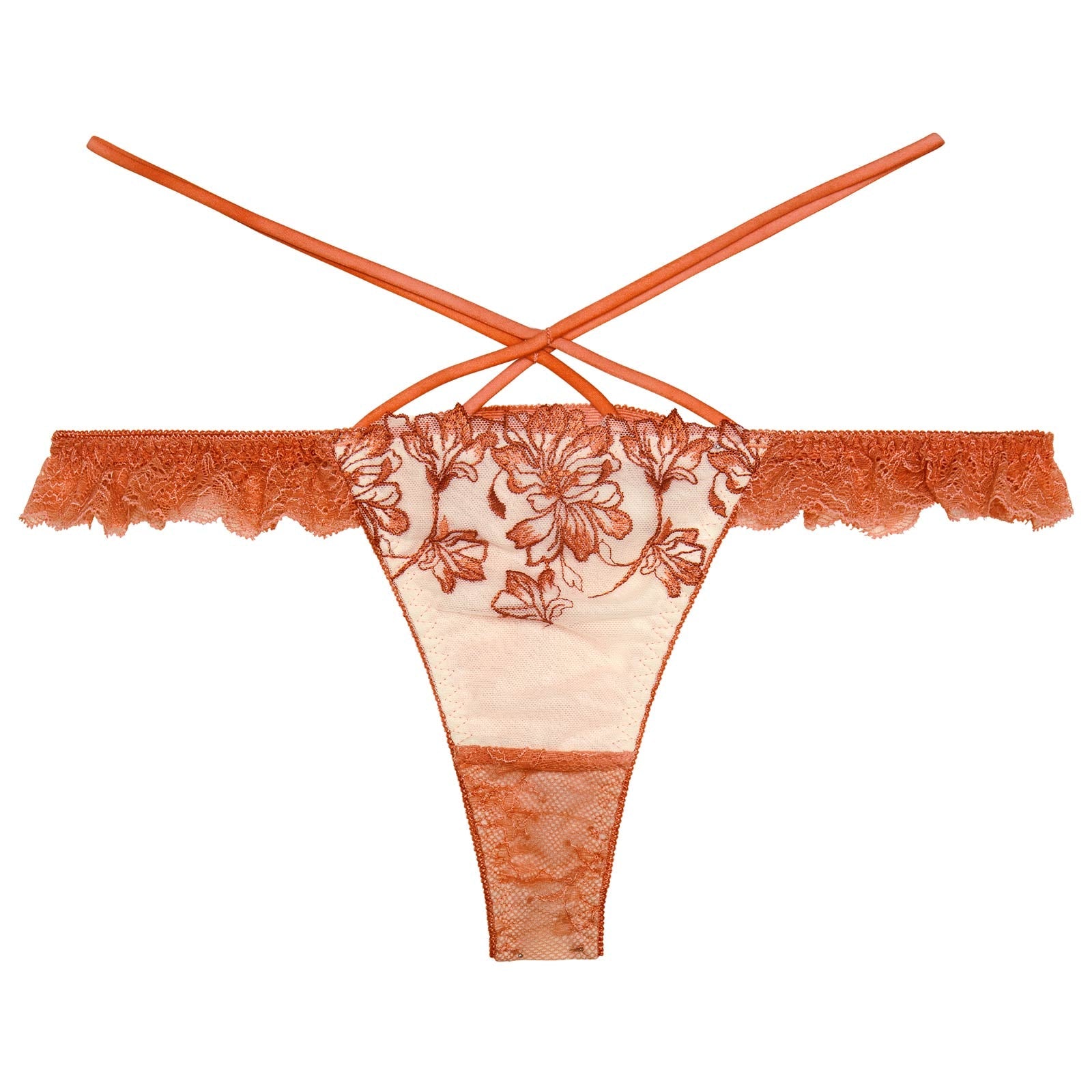 【永尾まりや着用】【Reinest】ビューティフォールフラワーバック透け選べるショーツ[おそろいショーツ]