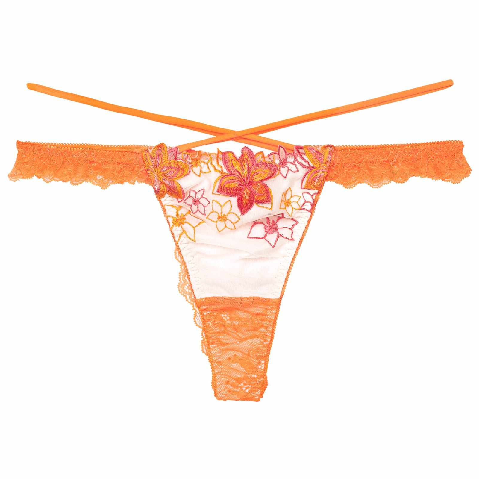 【Reinest】ラグジュアリー クレマチスバック透け選べるショーツ[おそろいショーツ]