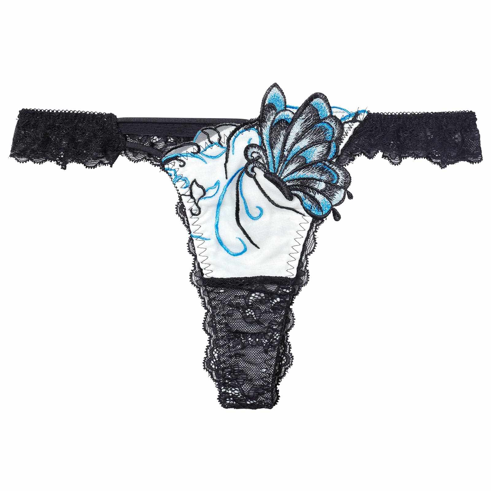 11/26新作!【Reinest】アラベスクパピヨンレースバック透け選べるショーツ[おそろいショーツ]