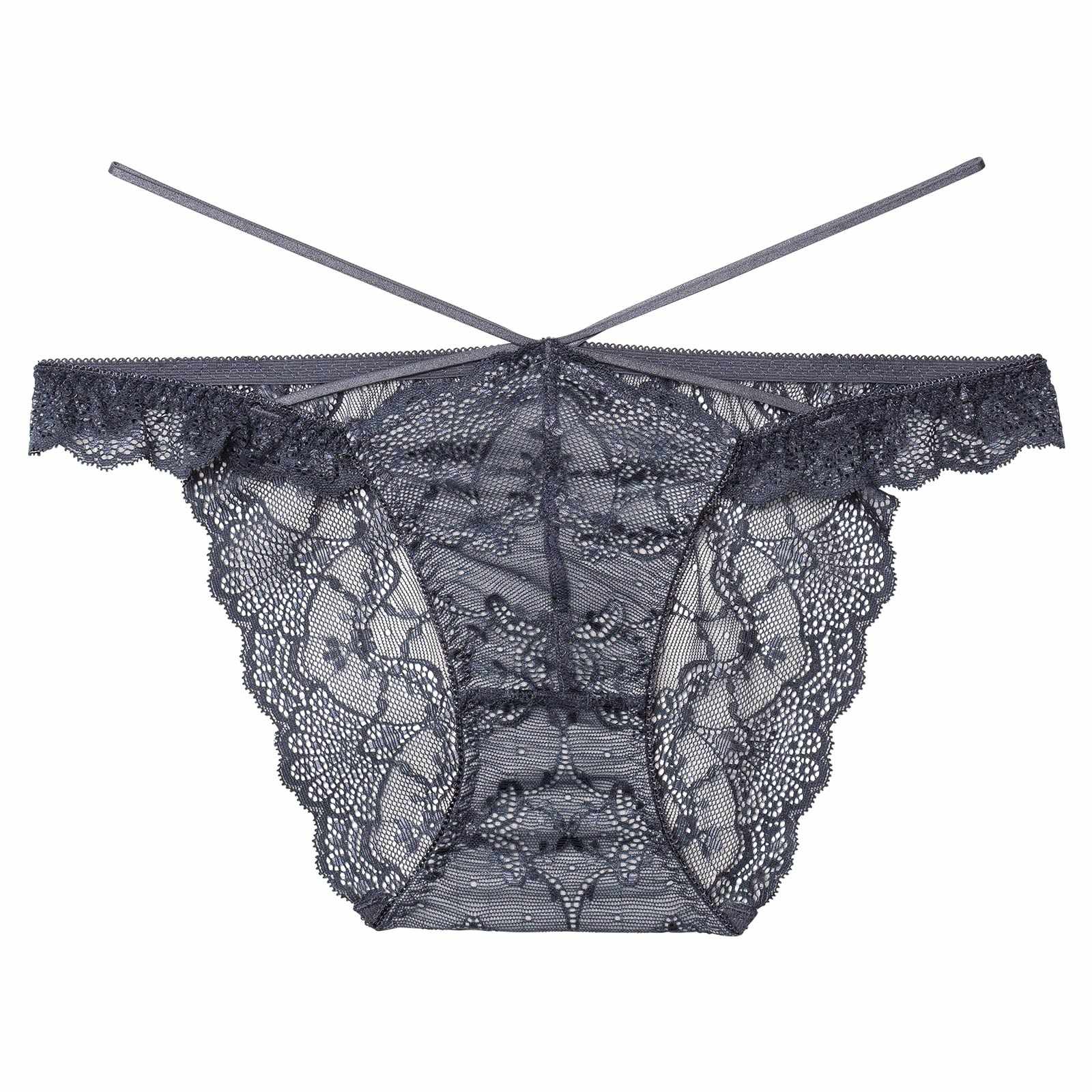 12/17新作!【Reinest】ラグジュアリーレースアップバック透け選べるショーツ[おそろいショーツ]