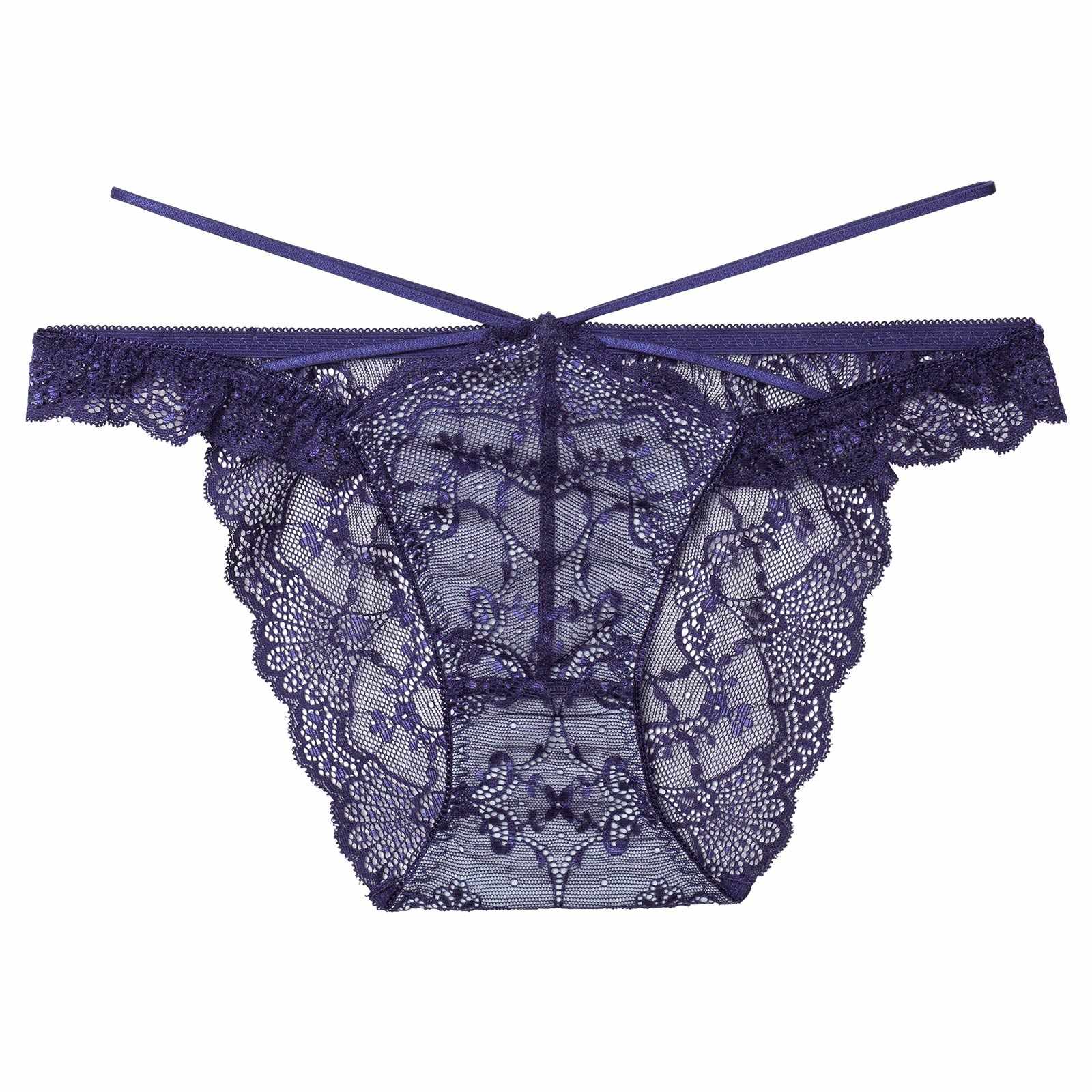 12/17新作!【Reinest】ラグジュアリーレースアップバック透け選べるショーツ[おそろいショーツ]