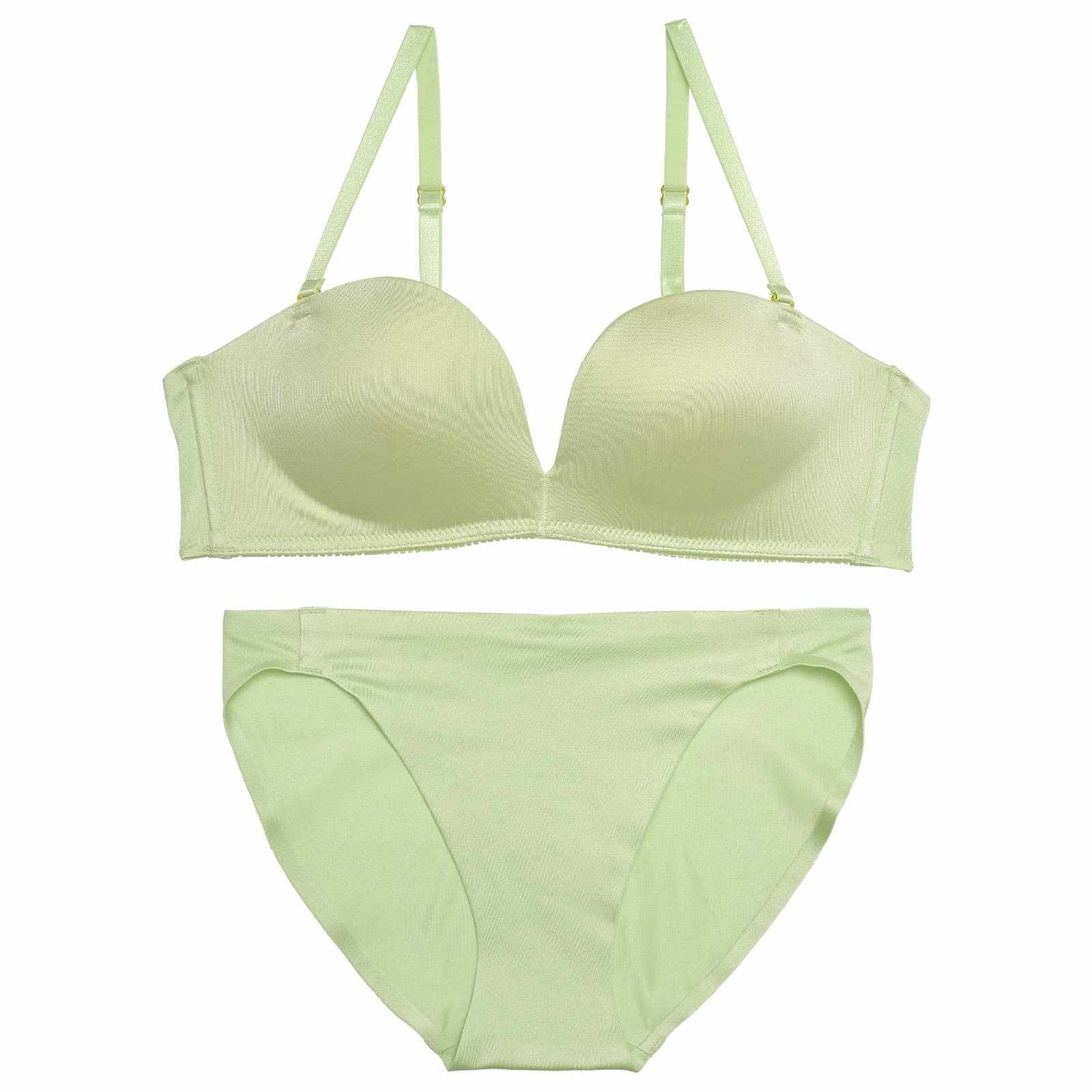 12/24新作!【ノンワイヤー】DIVA BRA series Seamless /シームレス育乳脇高ブラ＆フルバックショーツ