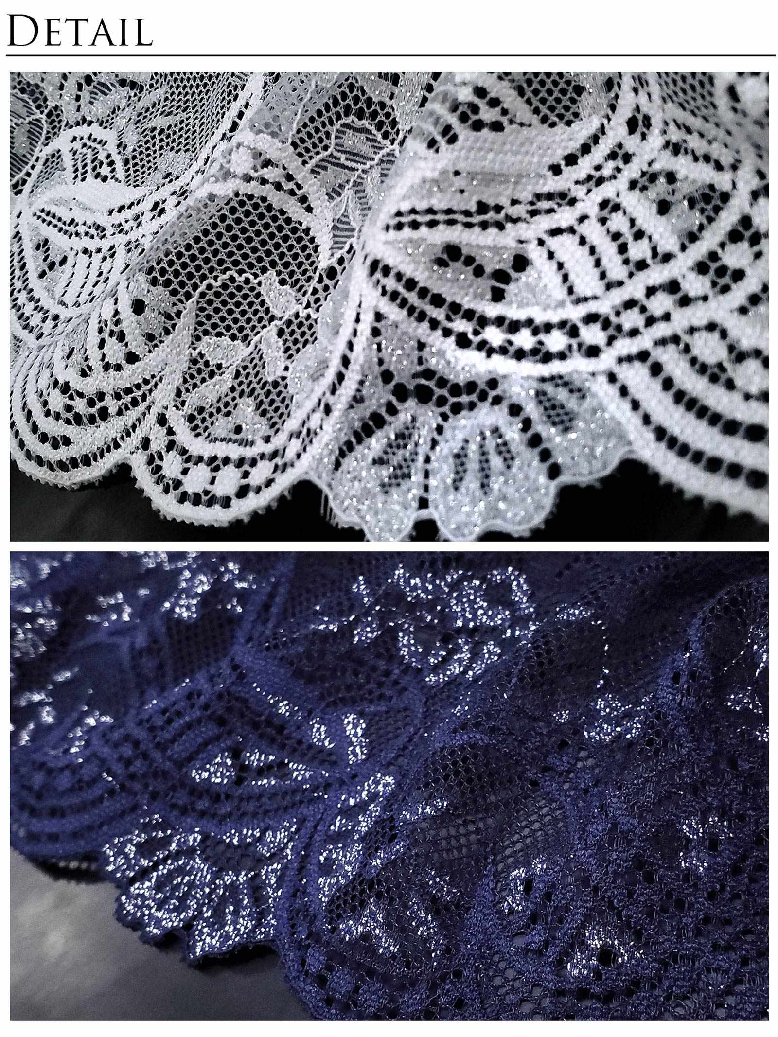 12/1新作!【永尾まりや着用】【Reinest】エレガントジュエルレースブラジャー&バック透けTバックショーツ