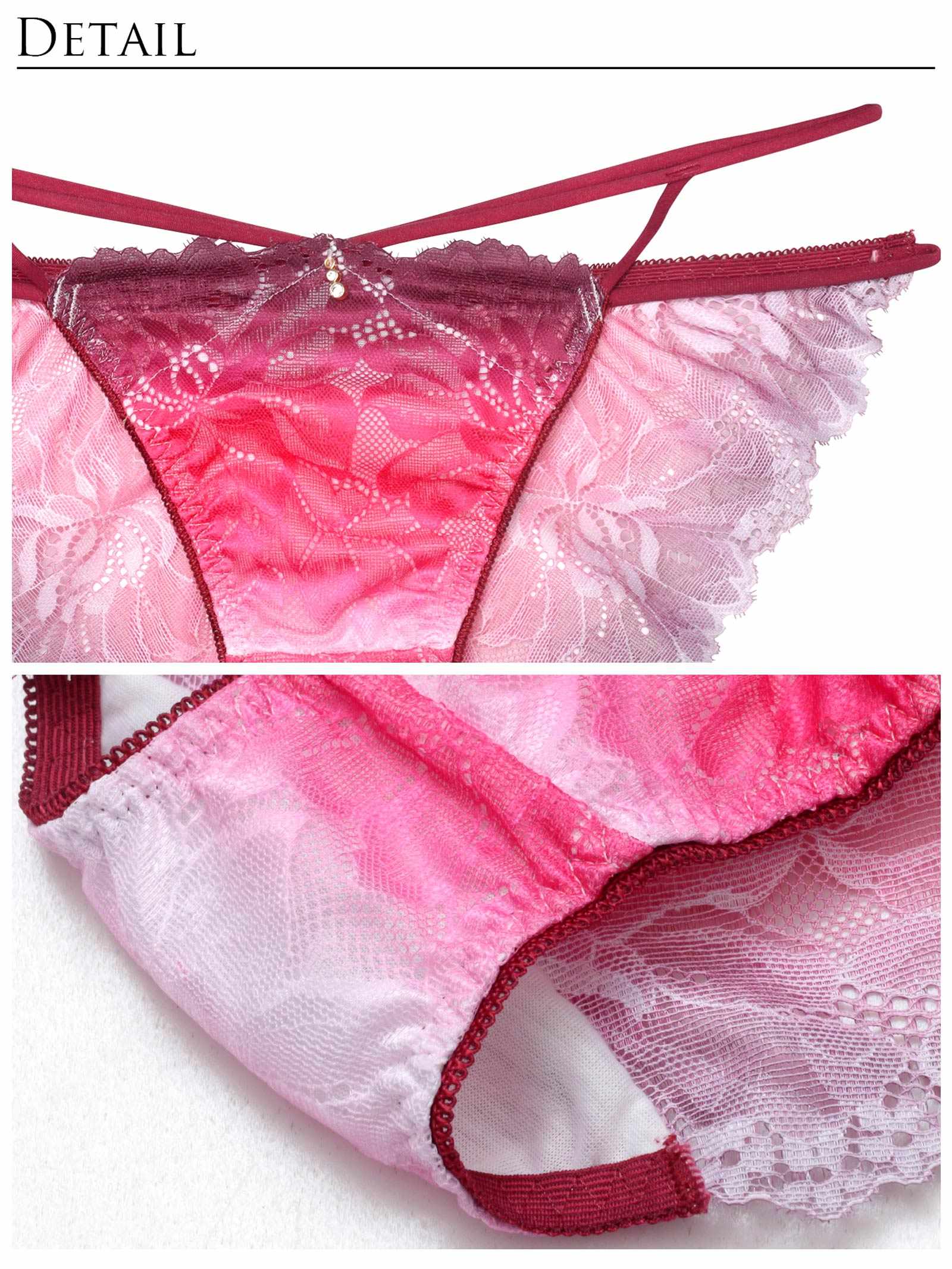 9/5新作!【Reinest】ブライトマーメイドフラワーバック透け選べるショーツ[おそろいショーツ]