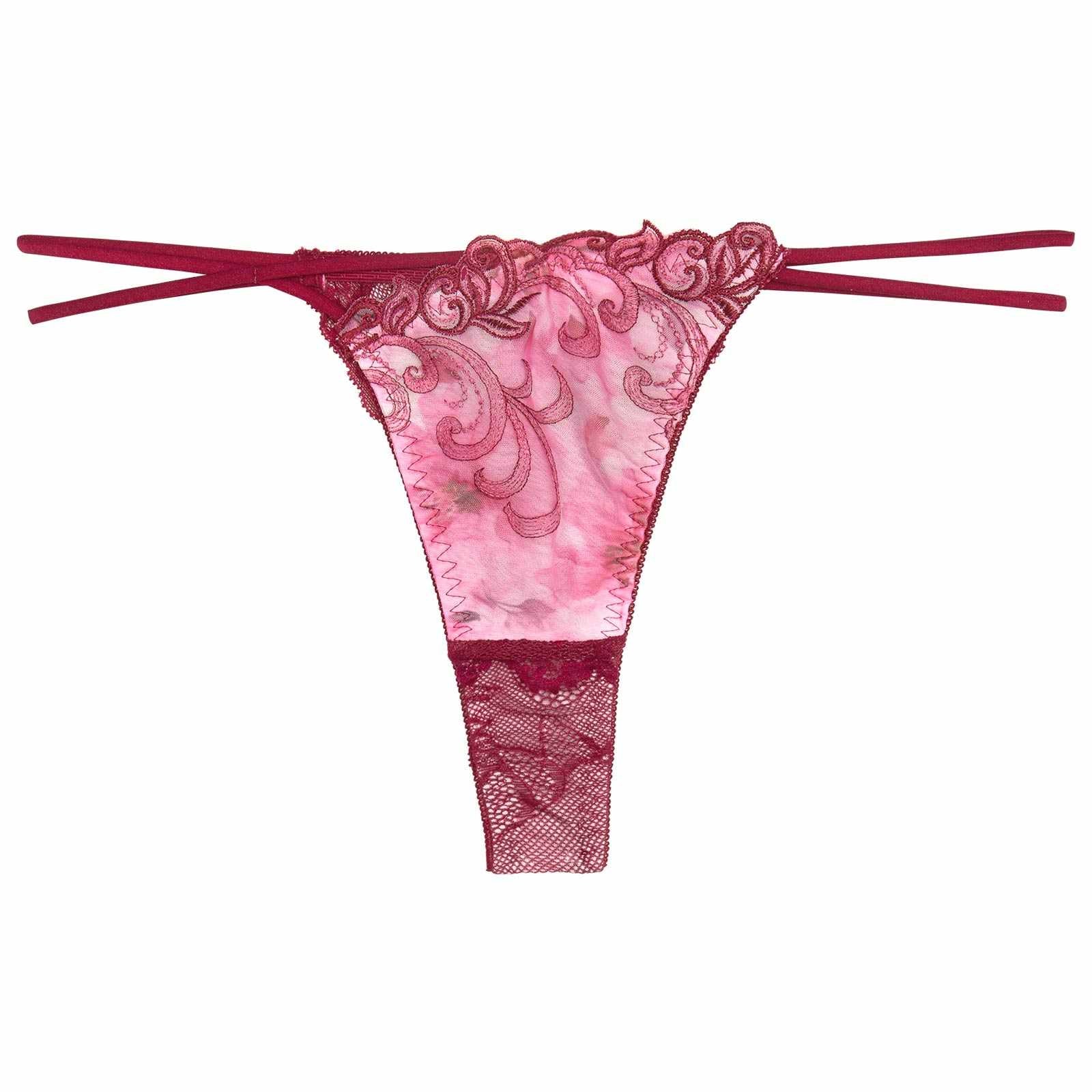 【Reinest】ジュエルアイビーフローラルバック透け選べるショーツ[おそろいショーツ]