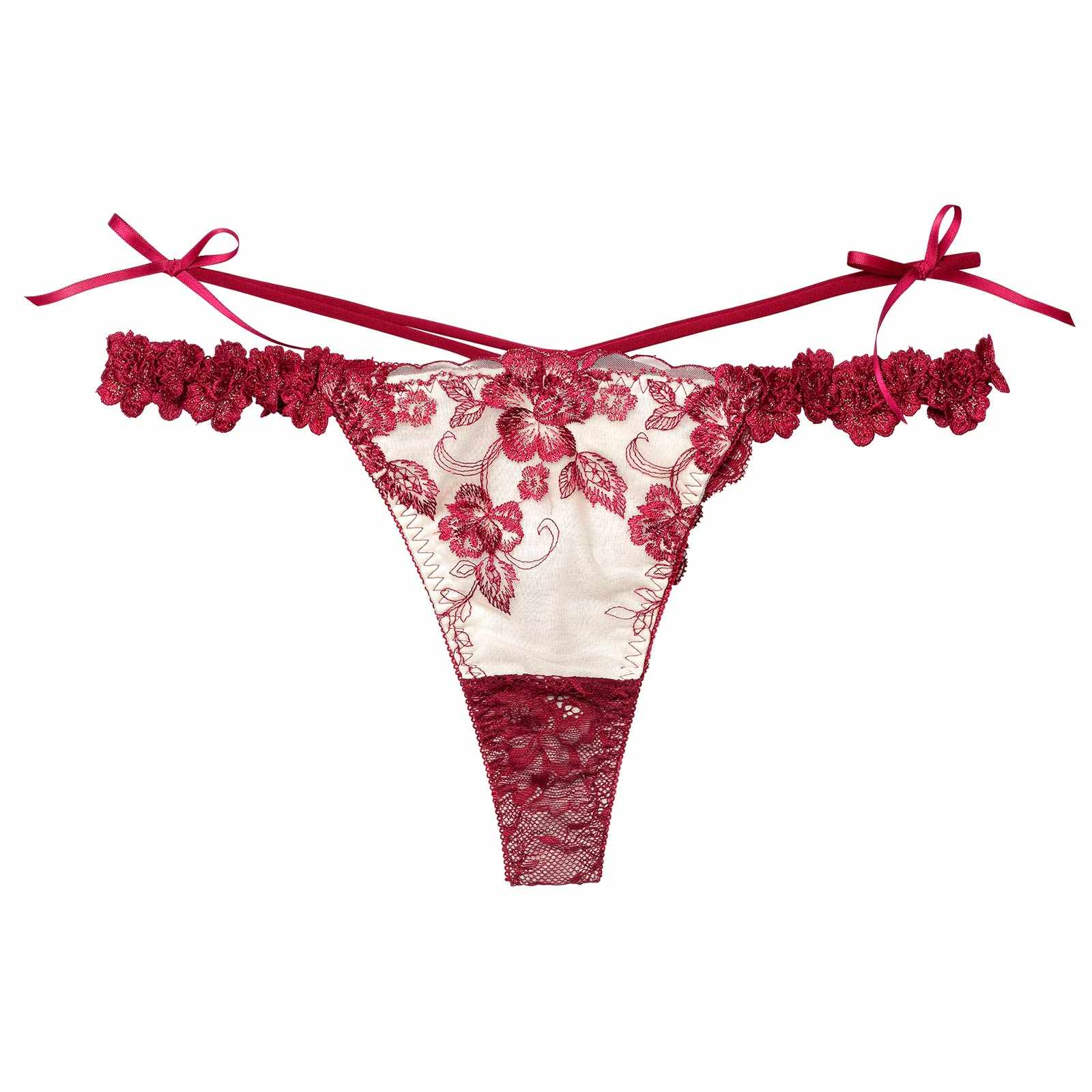 2/18新作!【Reinest】ラディアントブロッサムバック透け選べるショーツ[おそろいショーツ]