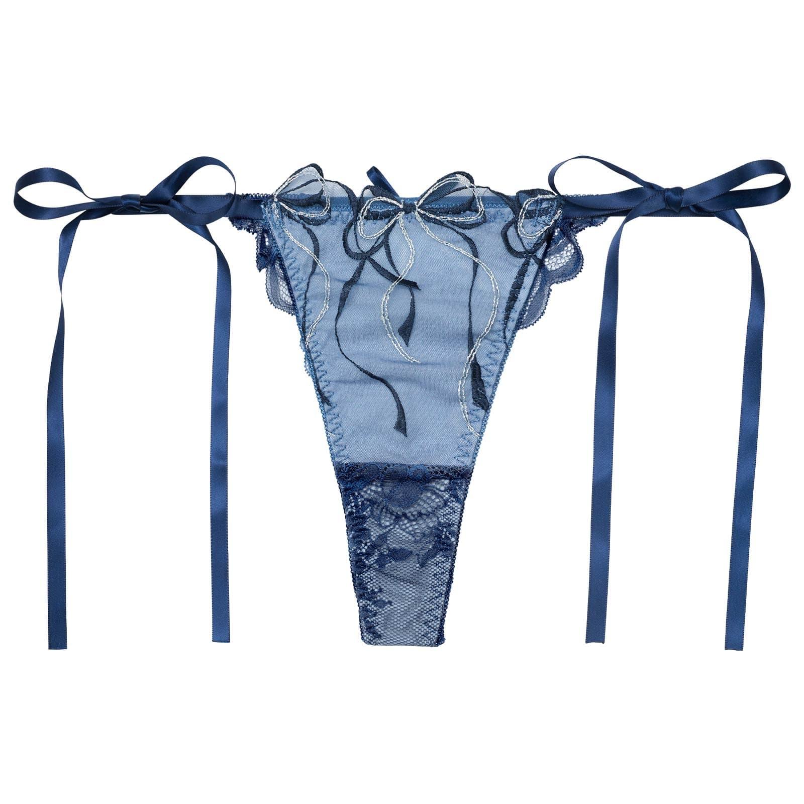 2/25新作!【Reinest】メロウリボンレースバック透け選べるショーツ[おそろいショーツ]