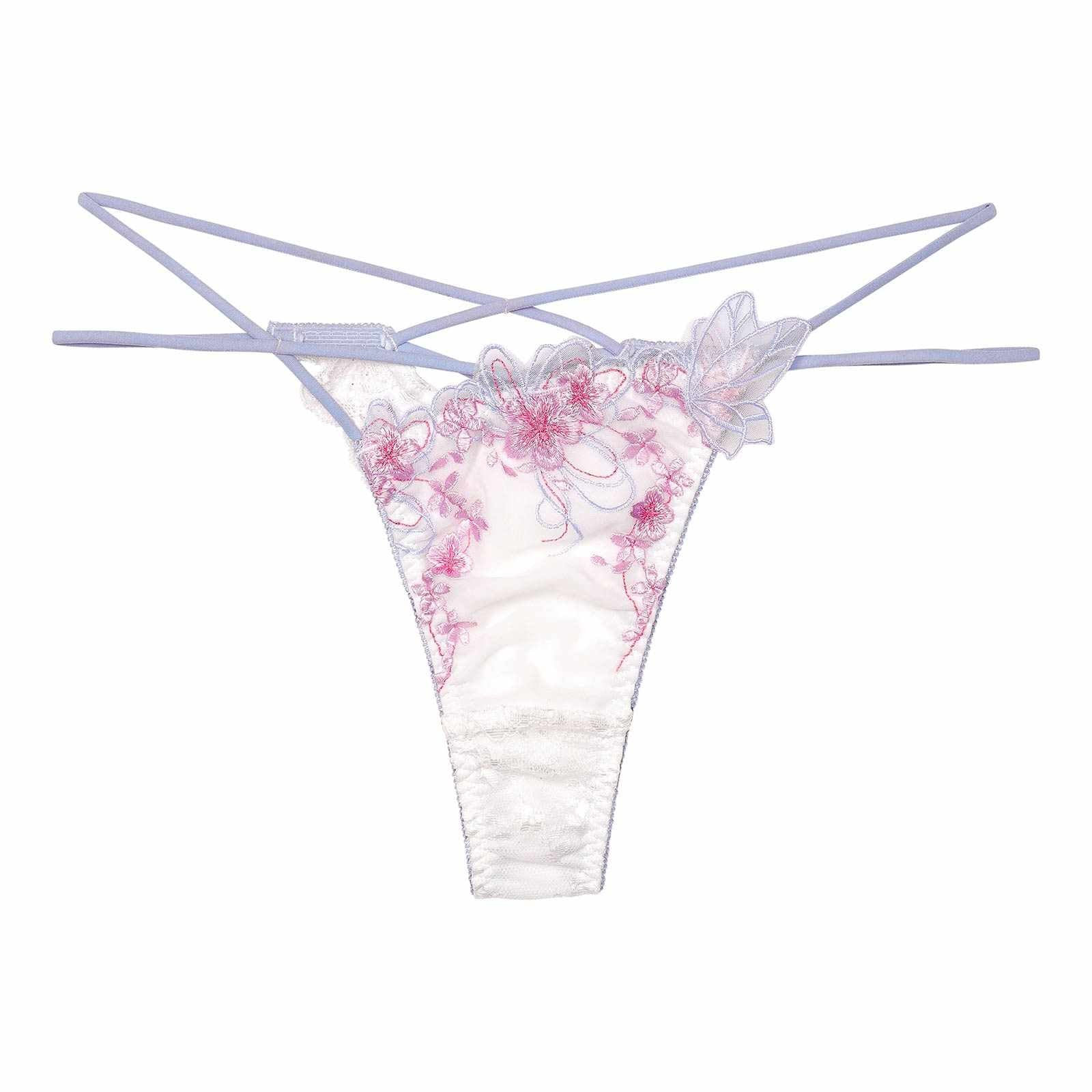 3/4新作!【Reinest】グレイスチェリーブロッサムバック透け選べるショーツ[おそろいショーツ]