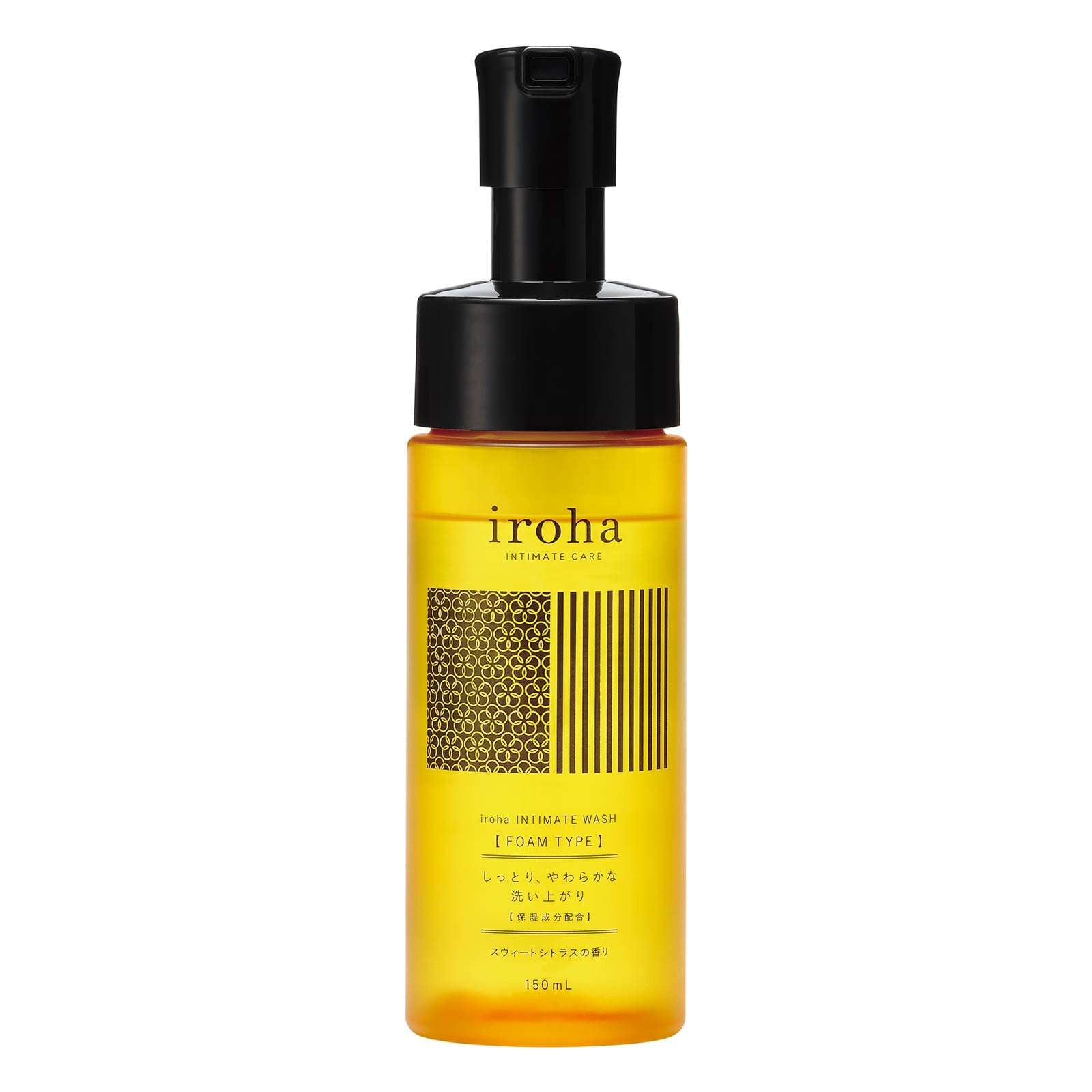 10/29再販! iroha INTIMATE WASH 【FOAM TYPE】スウィートシトラスの香り