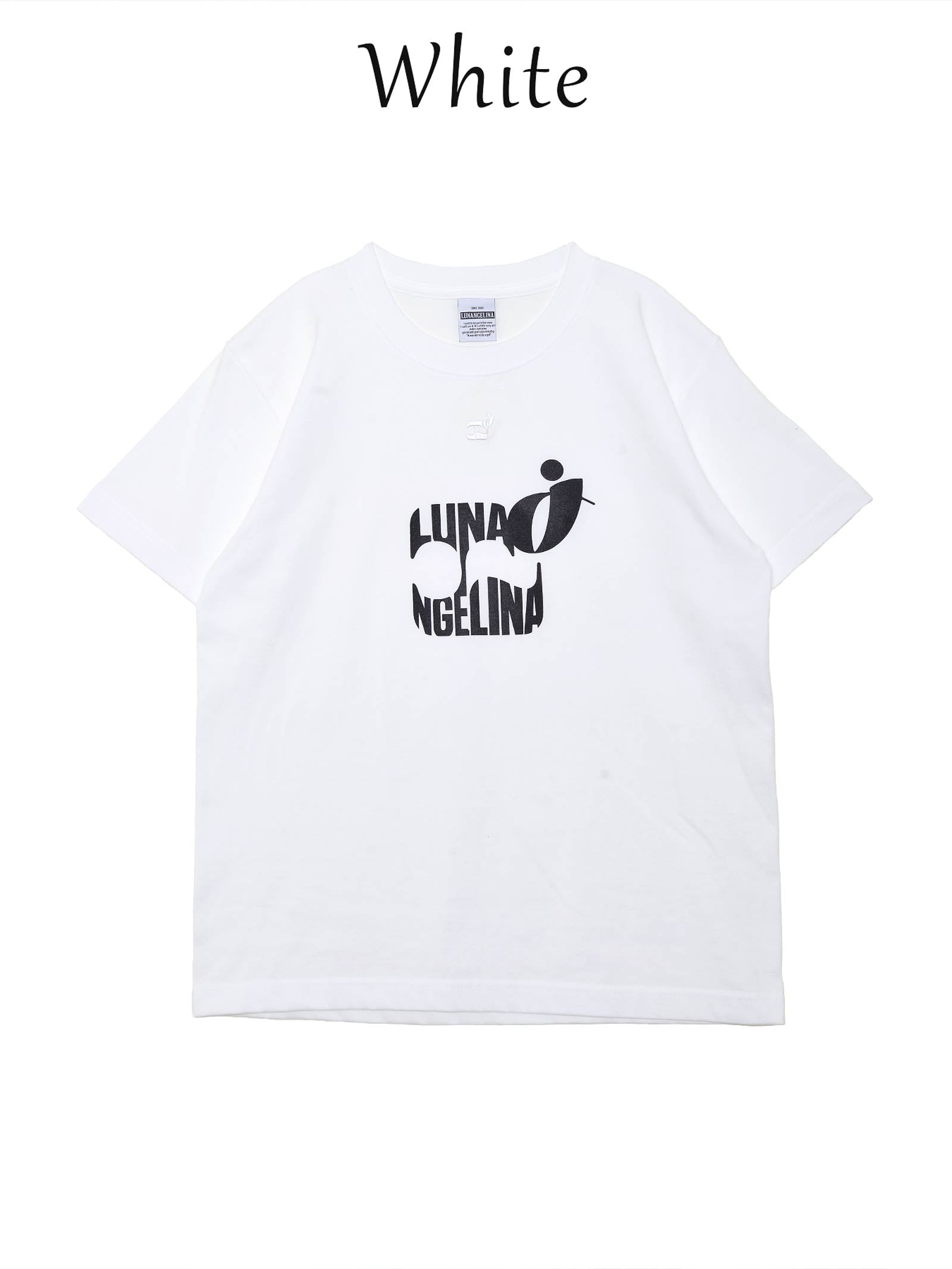 2/14新作!【吉木千沙都(ちぃぽぽ)プロデュース/lunangelina】Original Graphic Tee