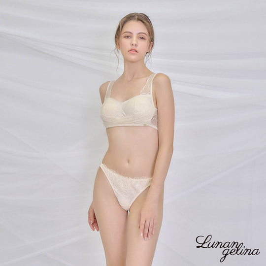 【吉木千沙都(ちぃぽぽ)プロデュース/lunangelina】Dreamy lace T-back