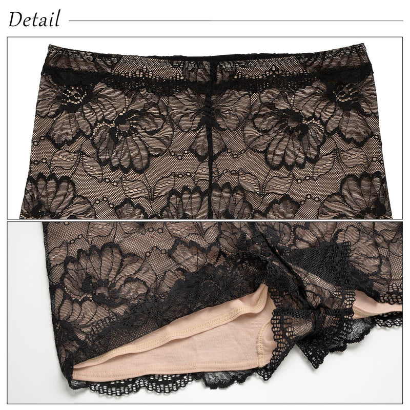 11/11新作!【Lunangelina】dreamy lace shorts/Black