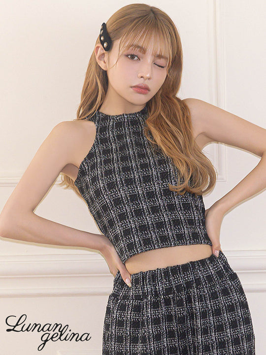 【lunangelina】tweed tops