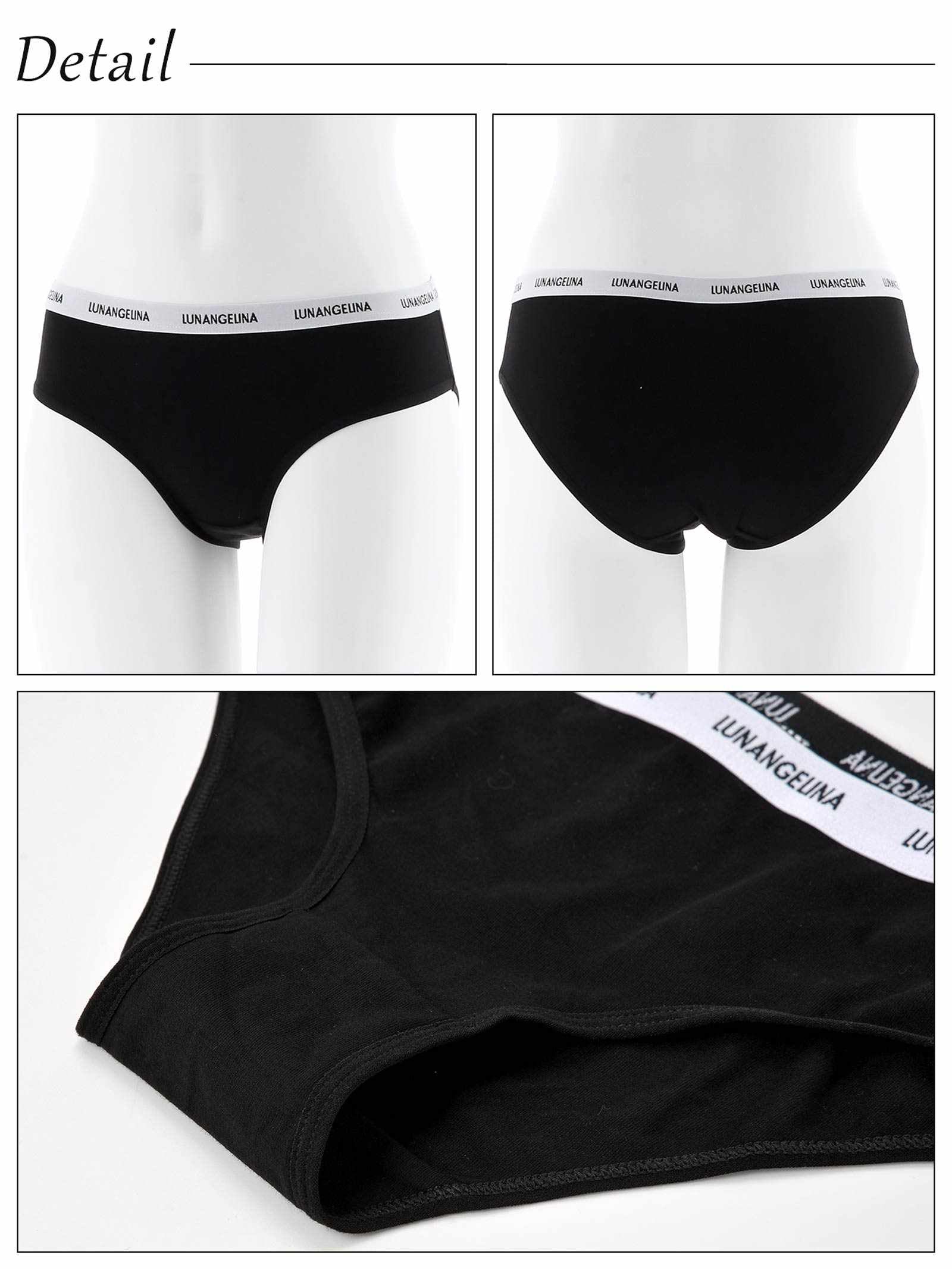 【吉木千沙都(ちぃぽぽ)プロデュース/lunangelina】Logo Strap Sporty Bra&shorts/Black