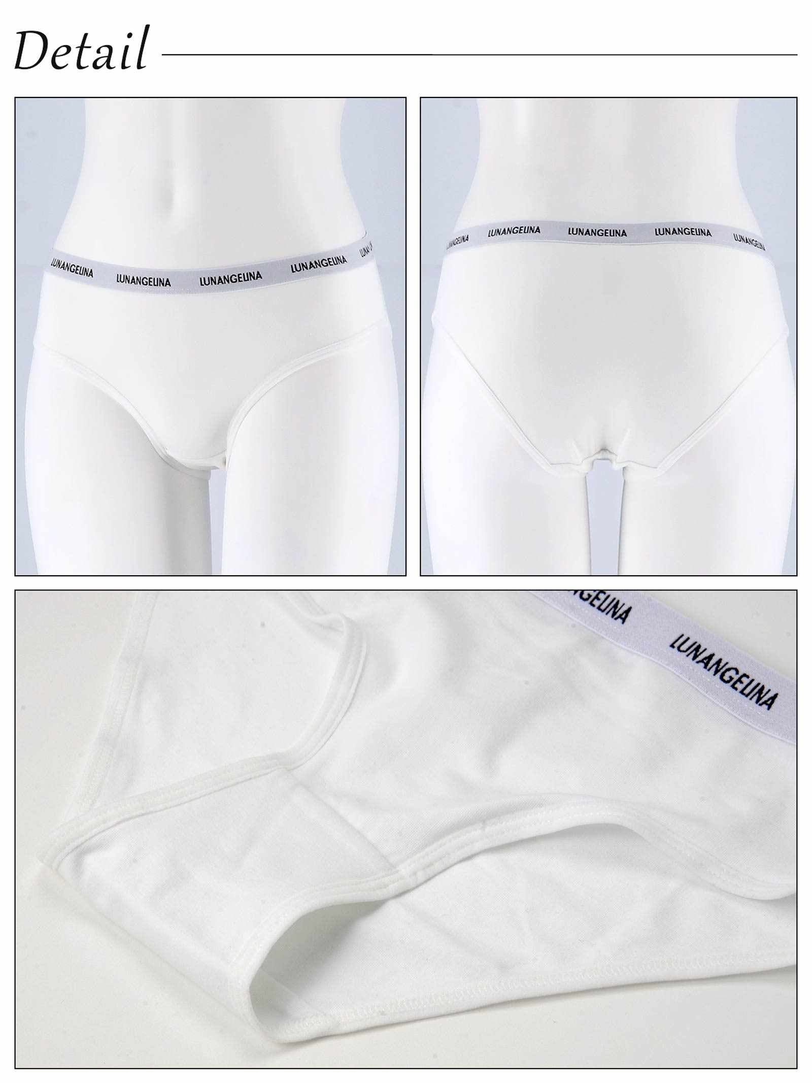 9/3新作!【吉木千沙都(ちぃぽぽ)プロデュース/lunangelina】Logo Strap Sporty Bra&shorts/White