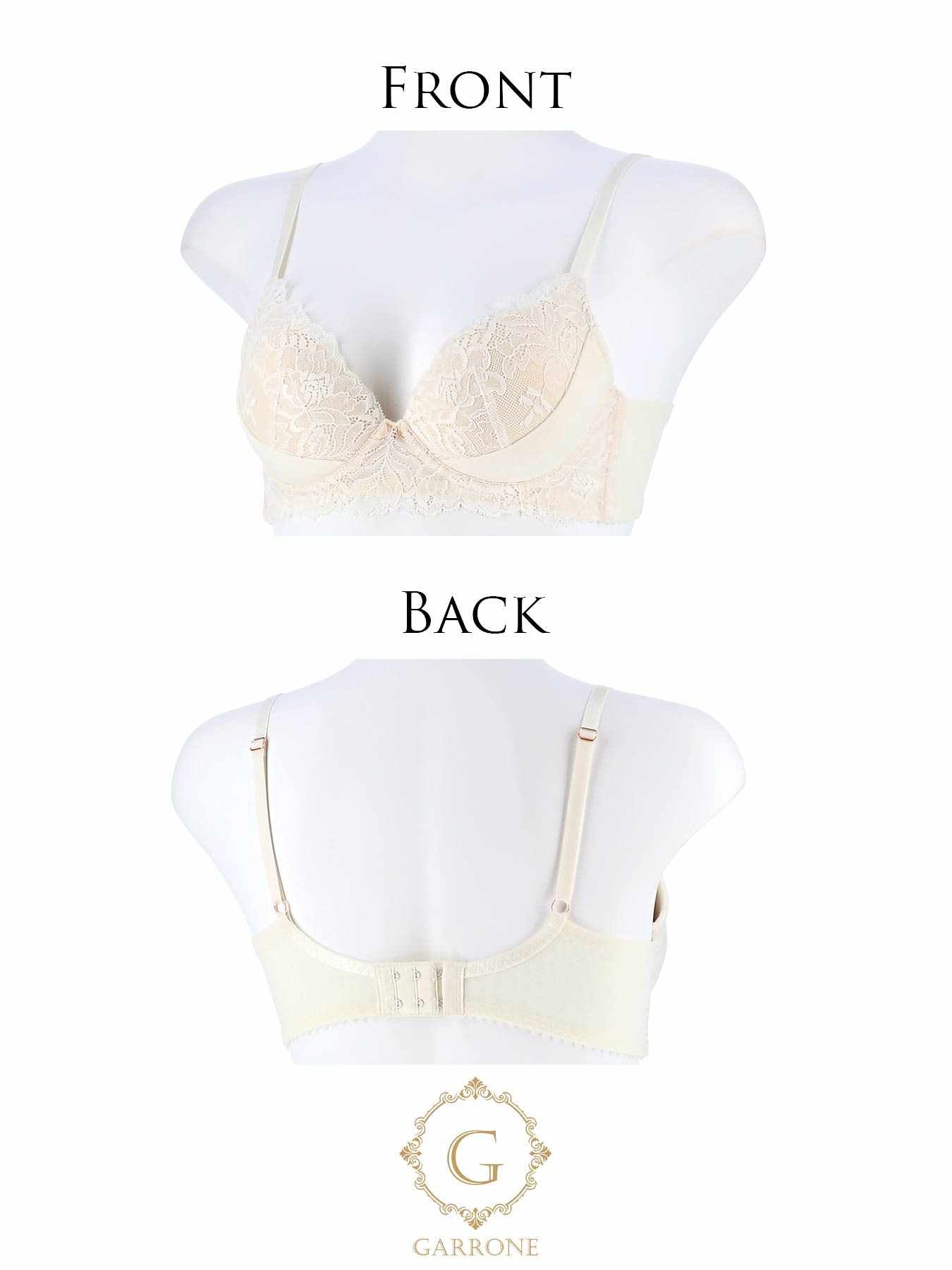 【ダレノガレ明美プロデュース/GARRONE】Masquerade Luxury Bra マスカレードラグジュアリーブラ / IVORY