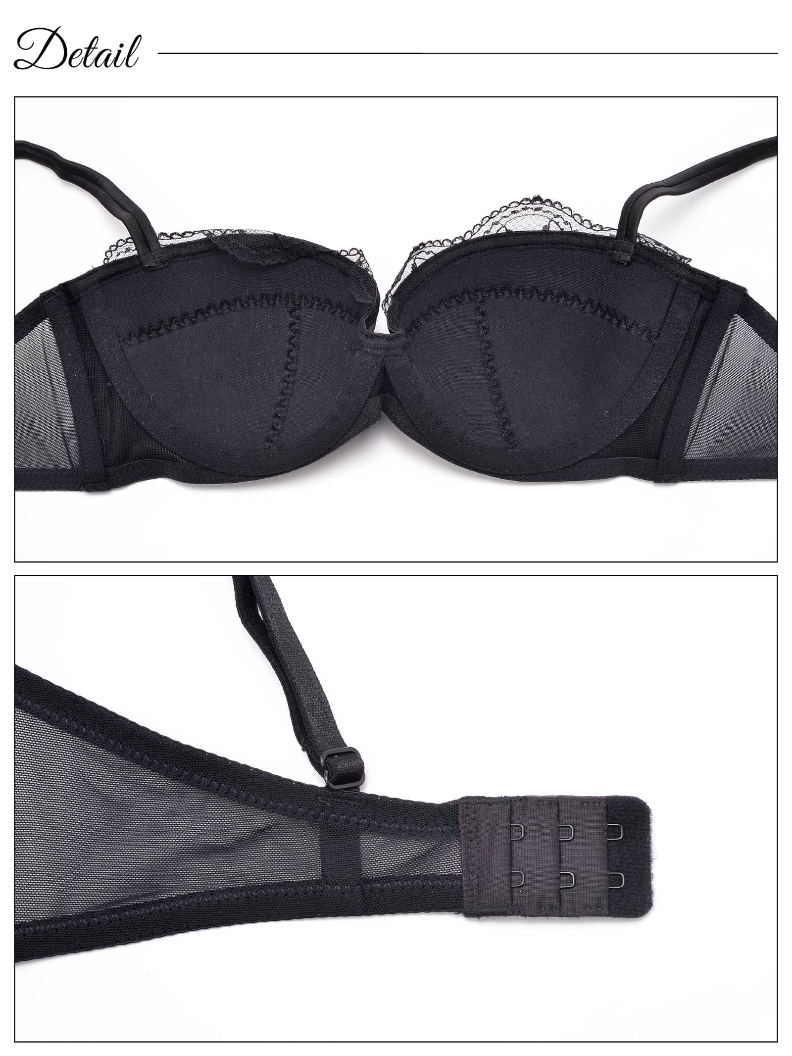 4/10新作![CARRIEFRANCA]クラシックディープブラセット