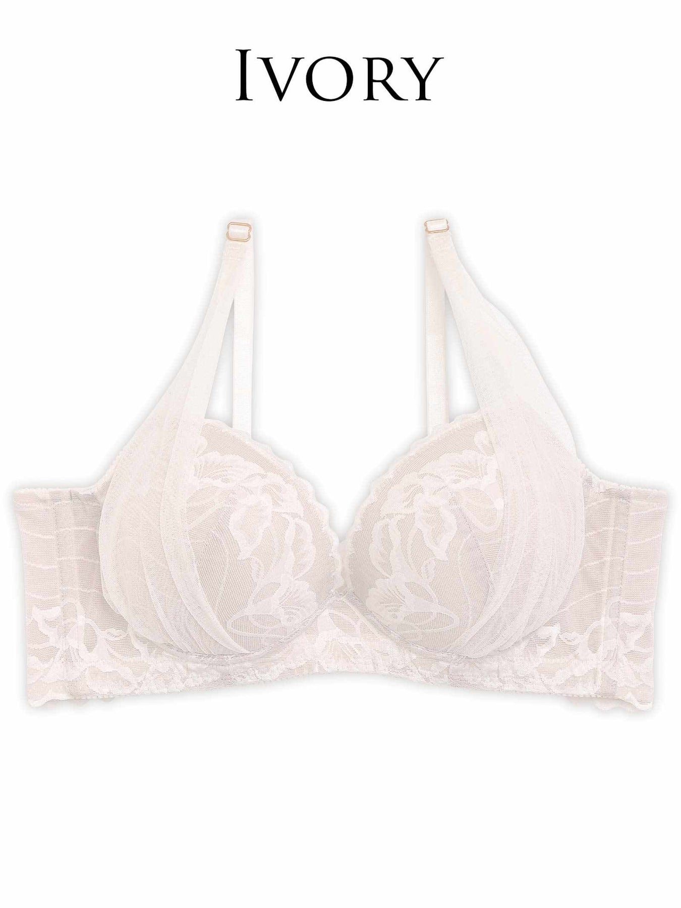 Re；by Reinest】【A-Fサイズ】ZERO BRA series Nudy Lace Hold Up BRA