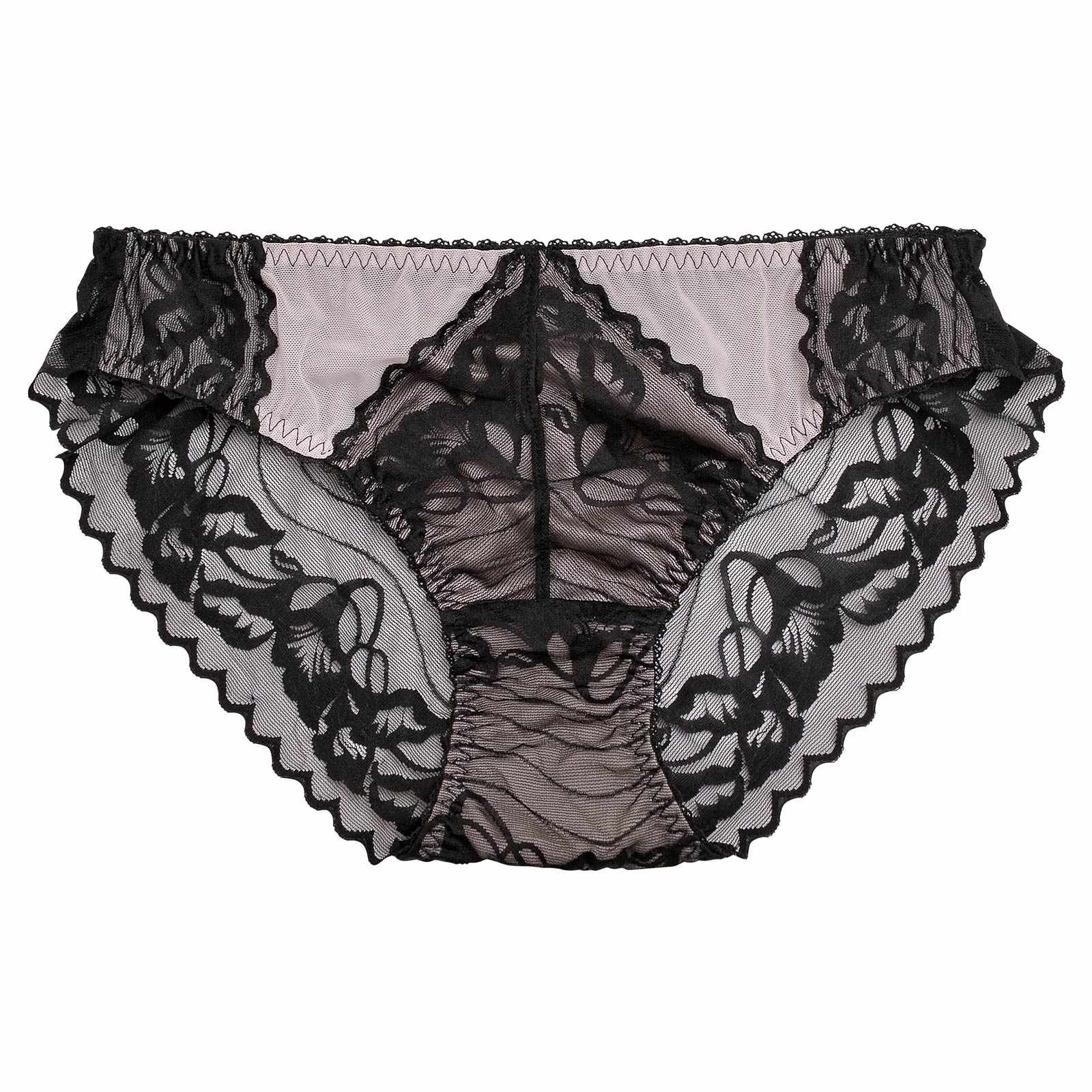 【Re；by Reinest】ZERO BRA series Nudy Lace Shorts/ヌーディーレース単品フルバックショーツ